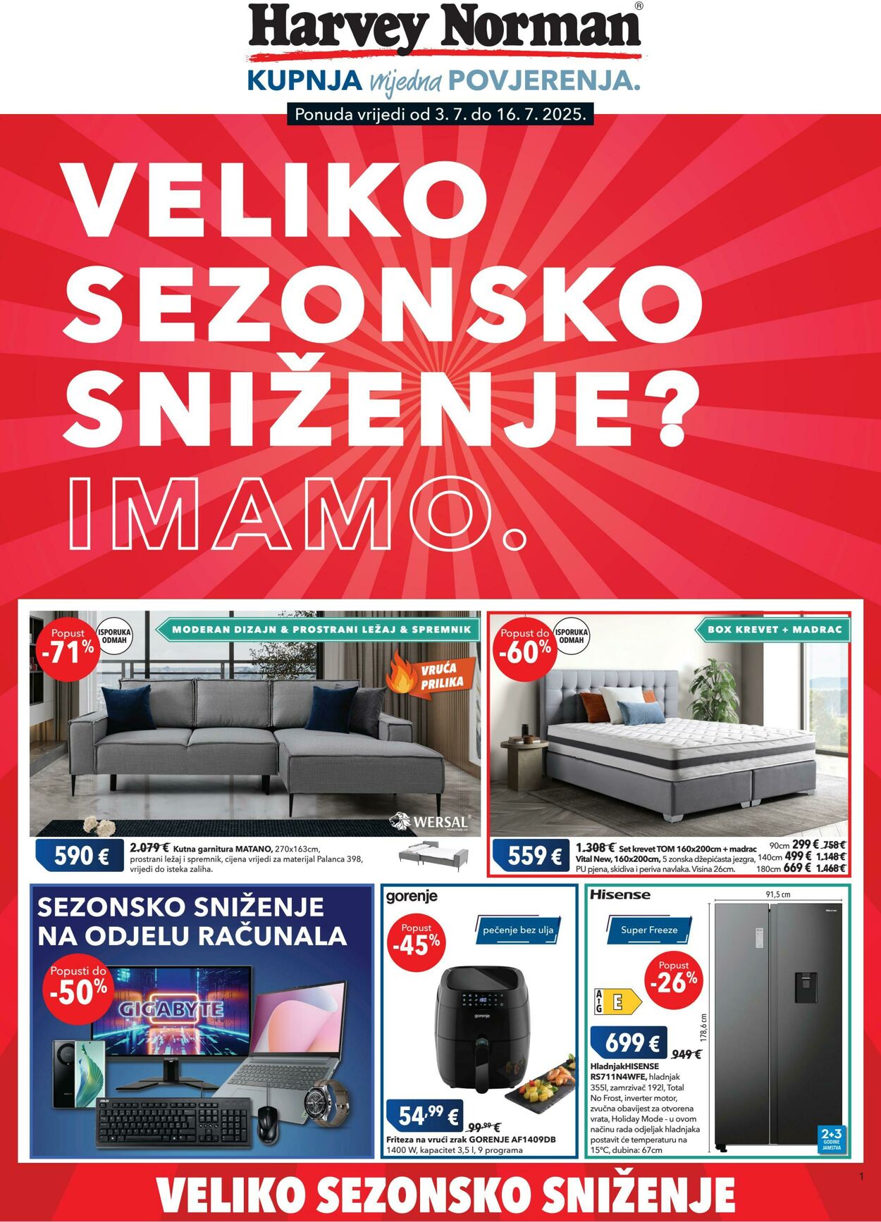 Katalog Harvey Norman 03.07.2025 - 17.07.2025