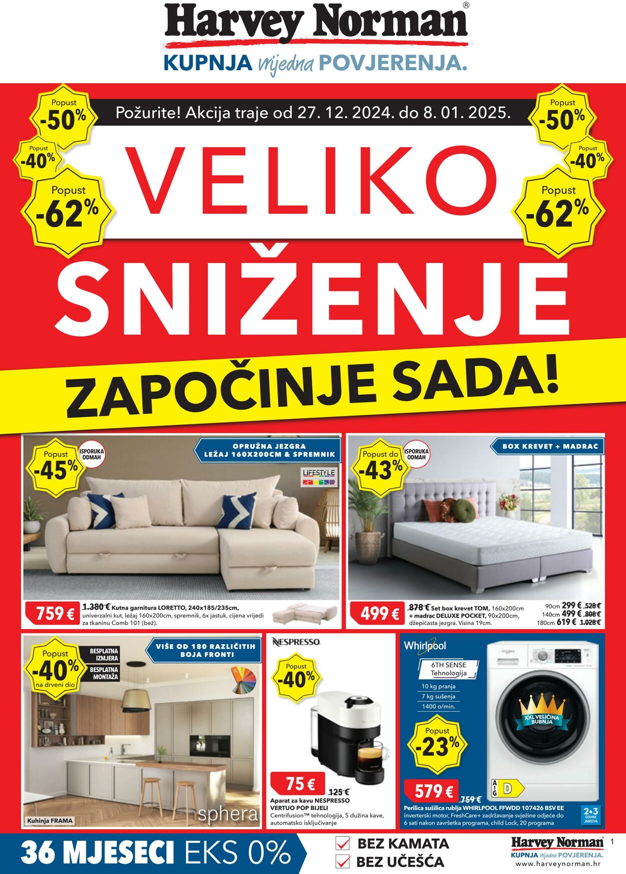 Katalog Harvey Norman - Veliko sniženje započinje sada! 30 pro., 2024 - 5 sij., 2025