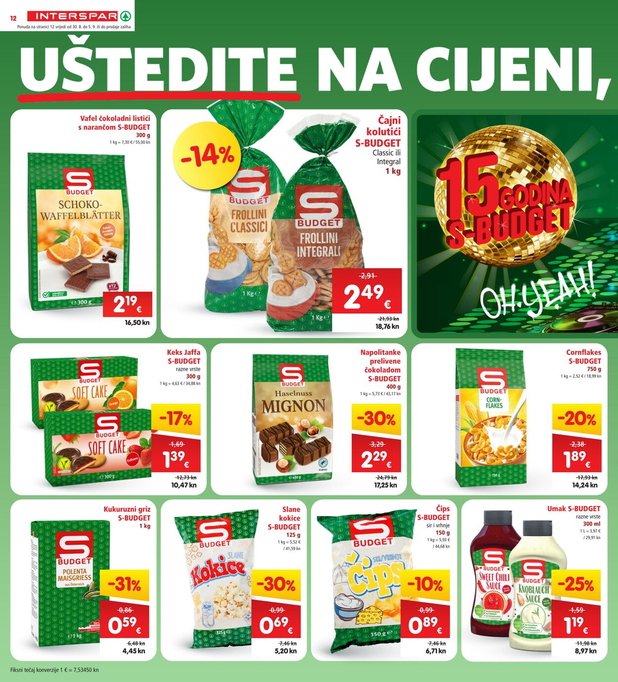 Katalog Interspar 30.08.2023 - 05.09.2023