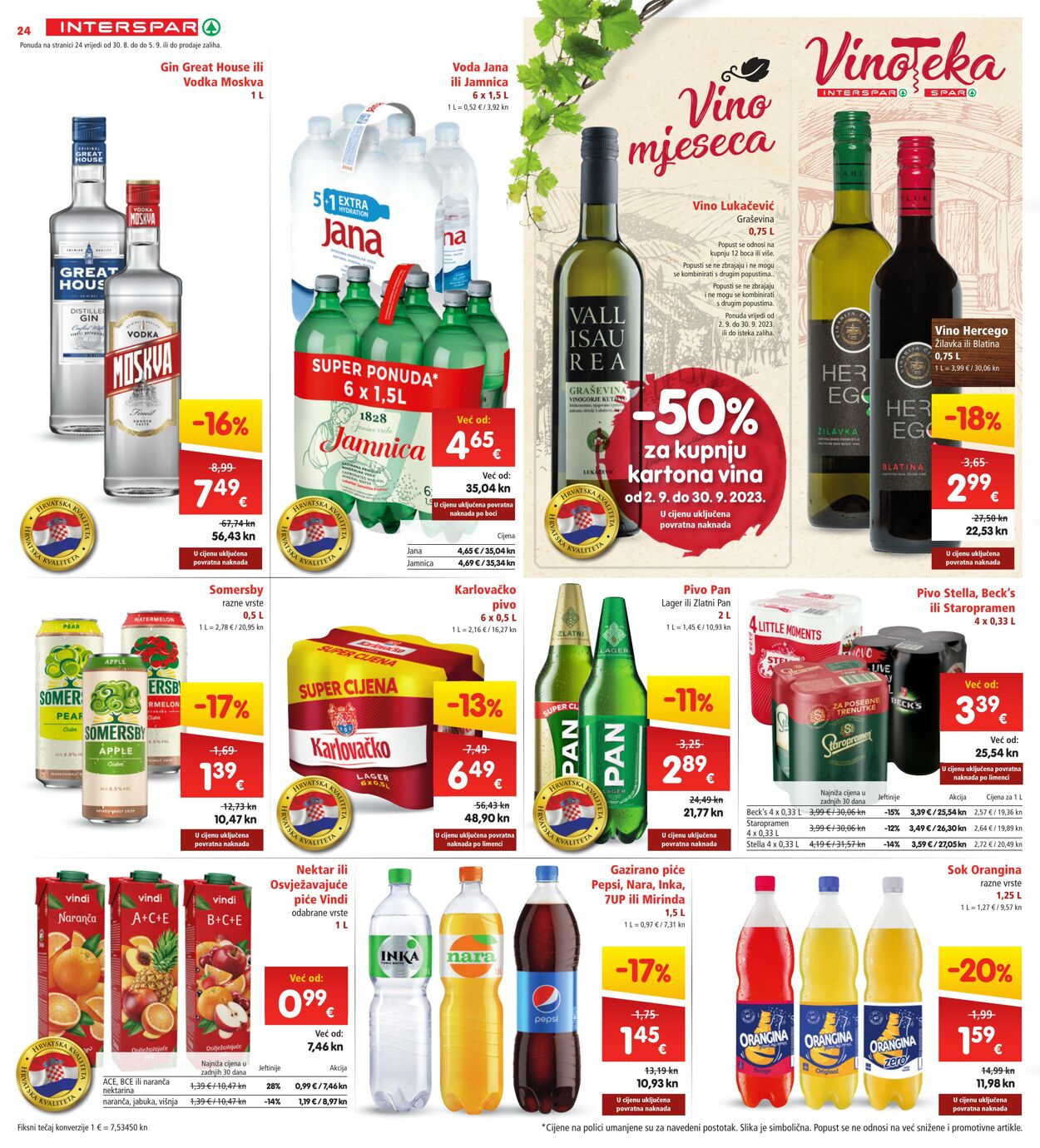 Katalog Interspar 30.08.2023 - 05.09.2023