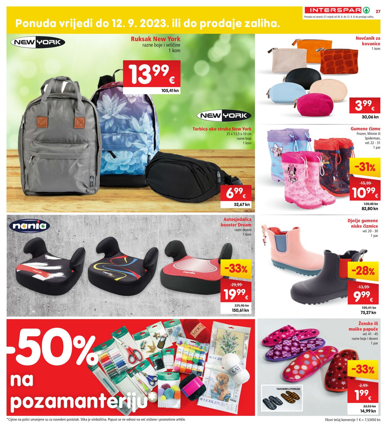 Katalog Interspar 30.08.2023 - 05.09.2023