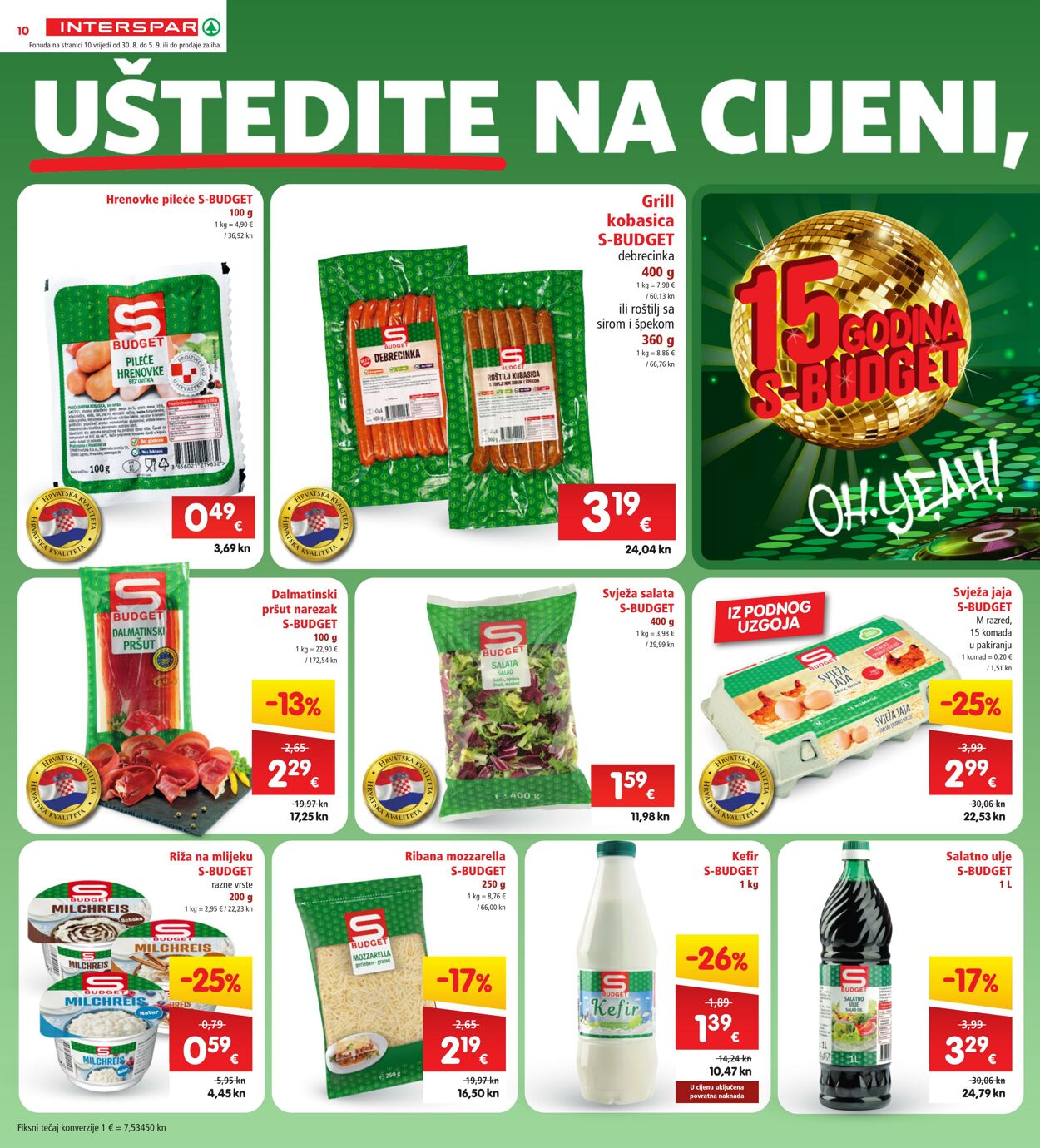 Katalog Interspar 30.08.2023 - 05.09.2023