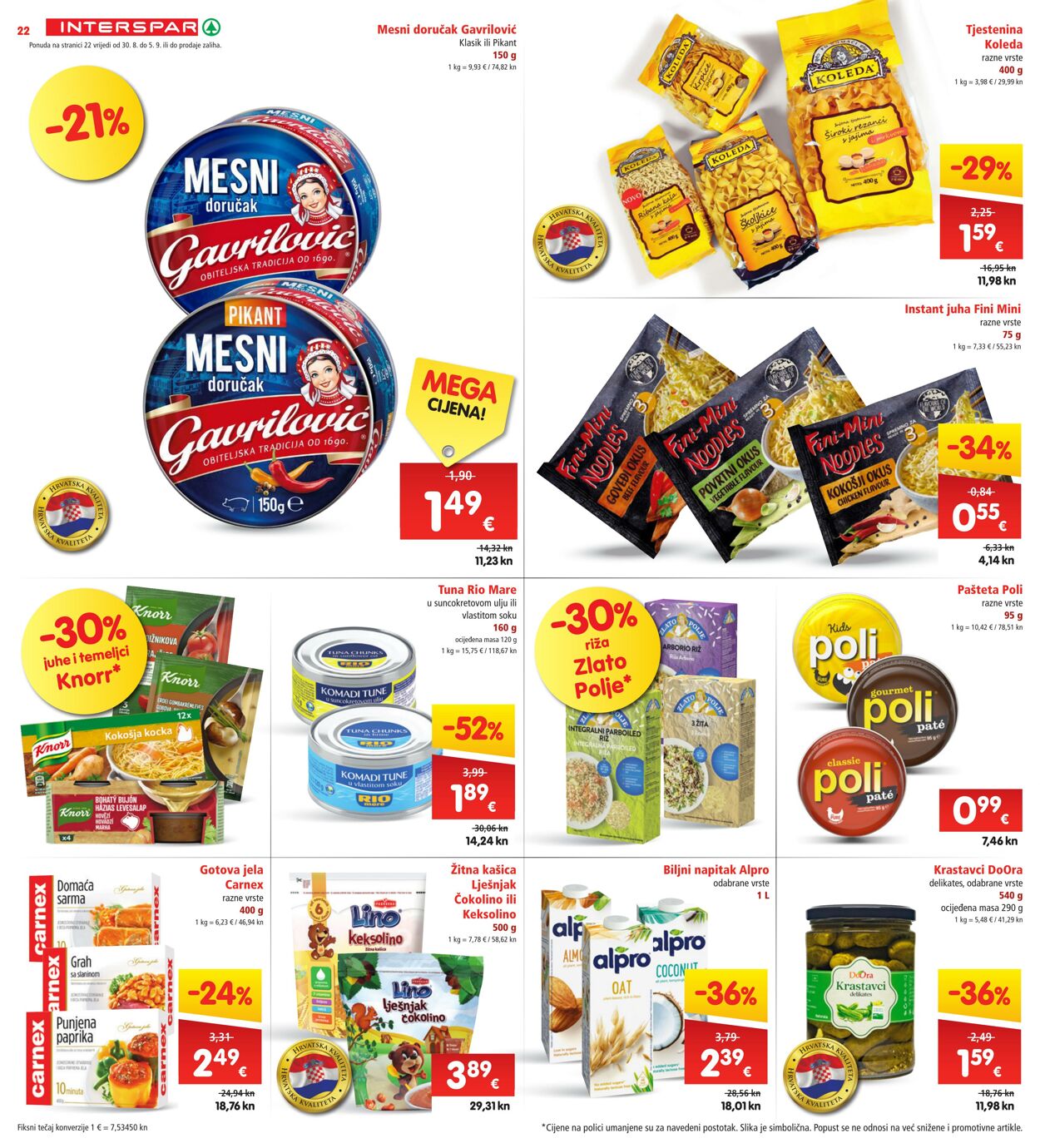 Katalog Interspar 30.08.2023 - 05.09.2023