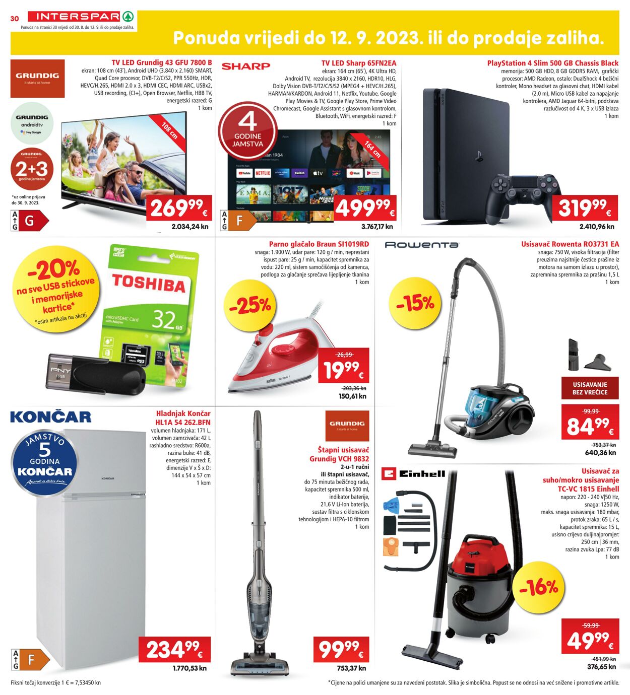 Katalog Interspar 30.08.2023 - 05.09.2023