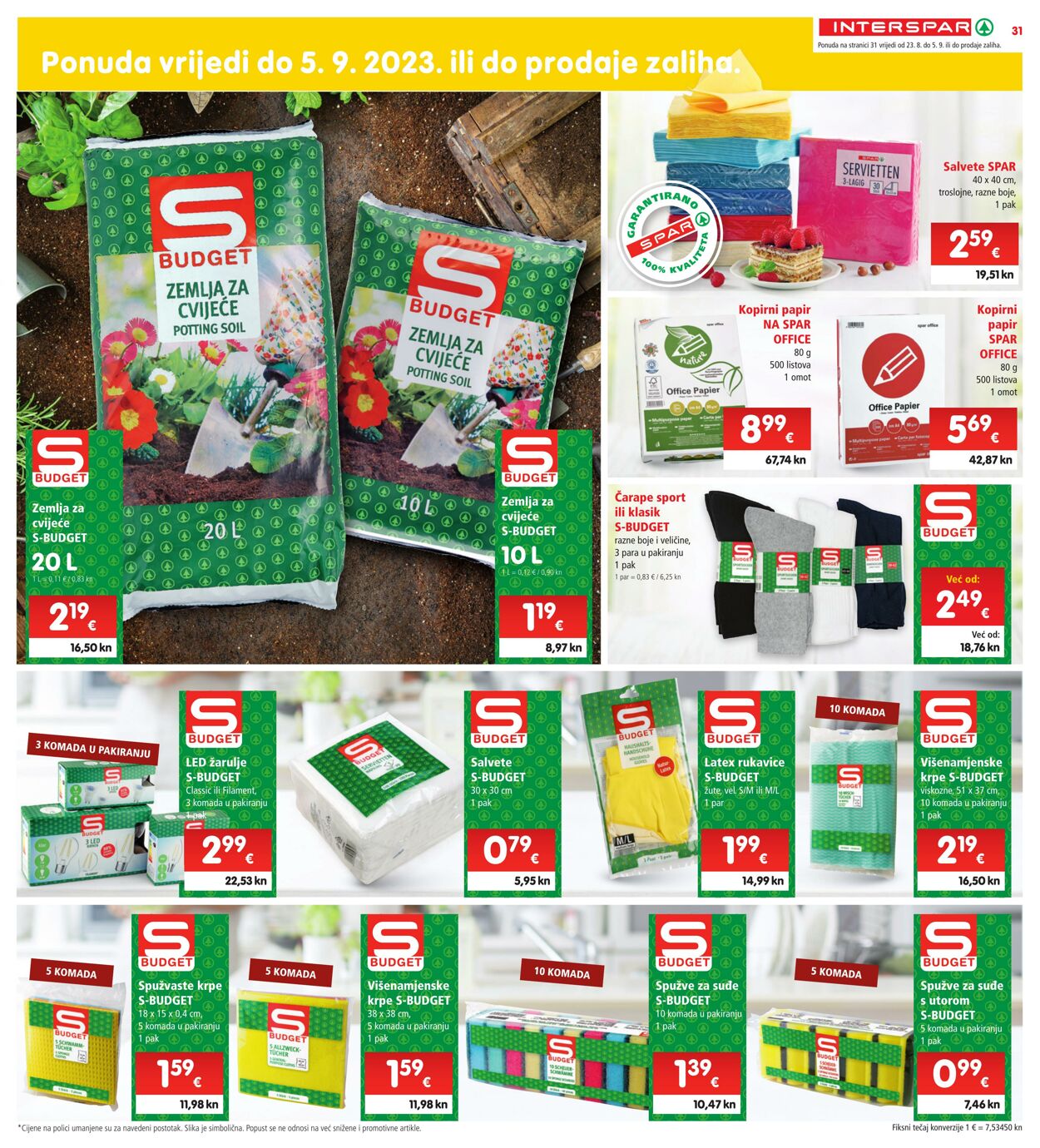 Katalog Interspar 23.08.2023 - 29.08.2023