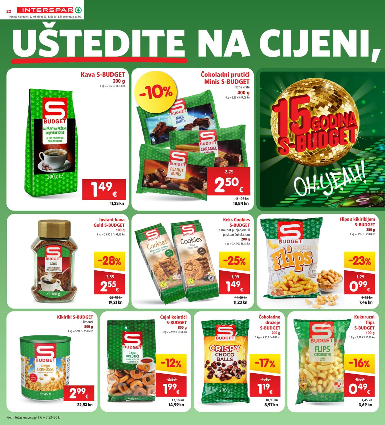 Katalog Interspar 23.08.2023 - 29.08.2023