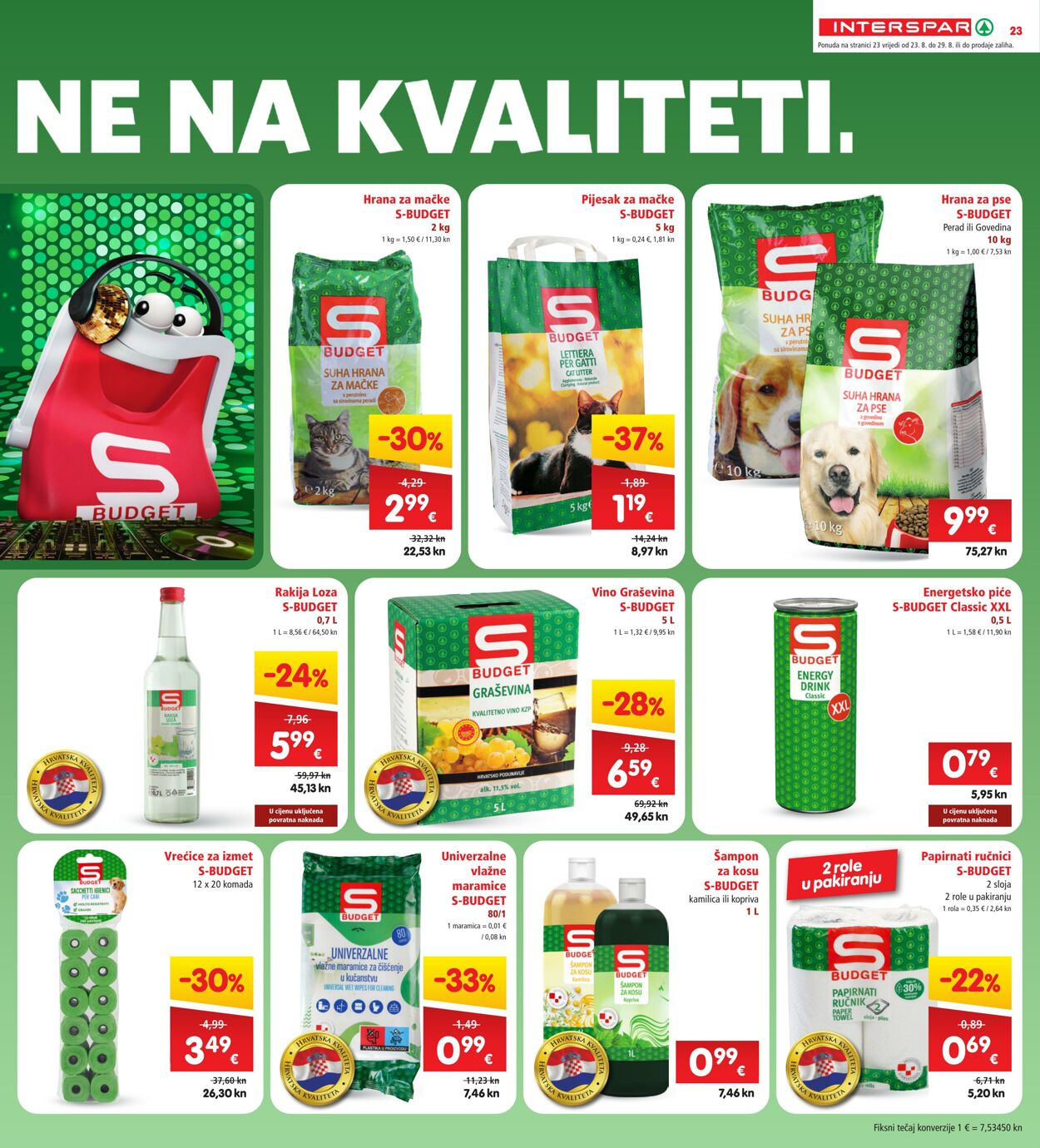 Katalog Interspar 23.08.2023 - 29.08.2023