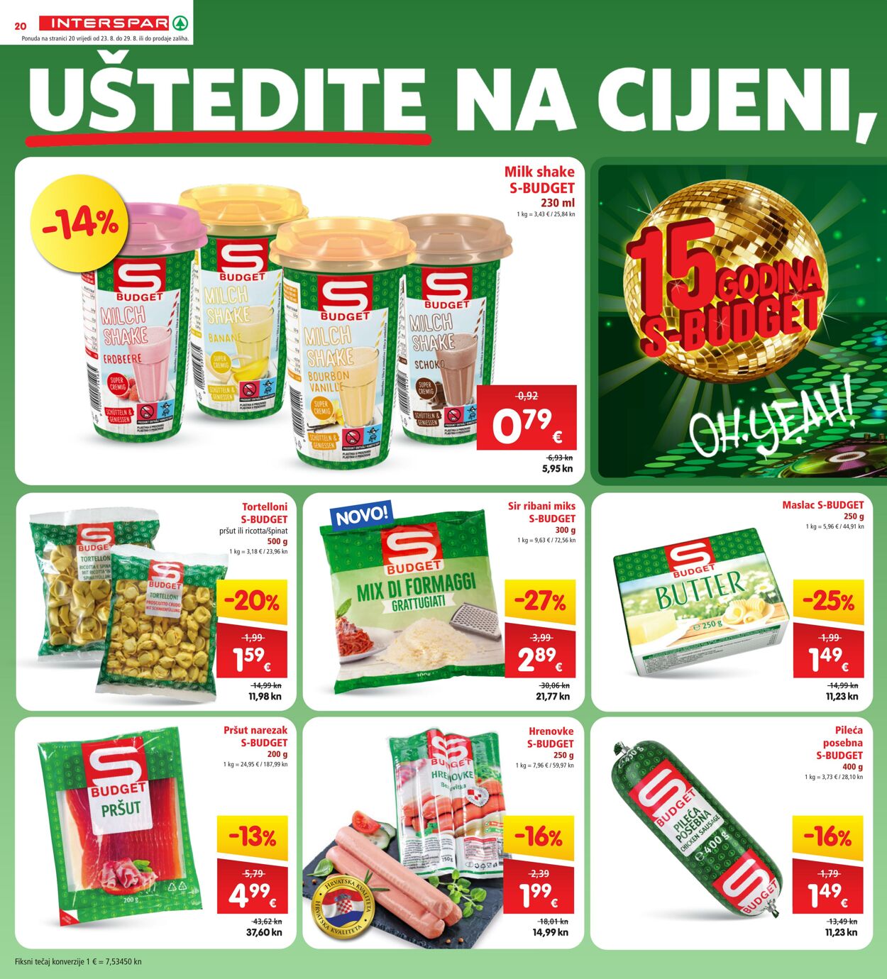 Katalog Interspar 23.08.2023 - 29.08.2023