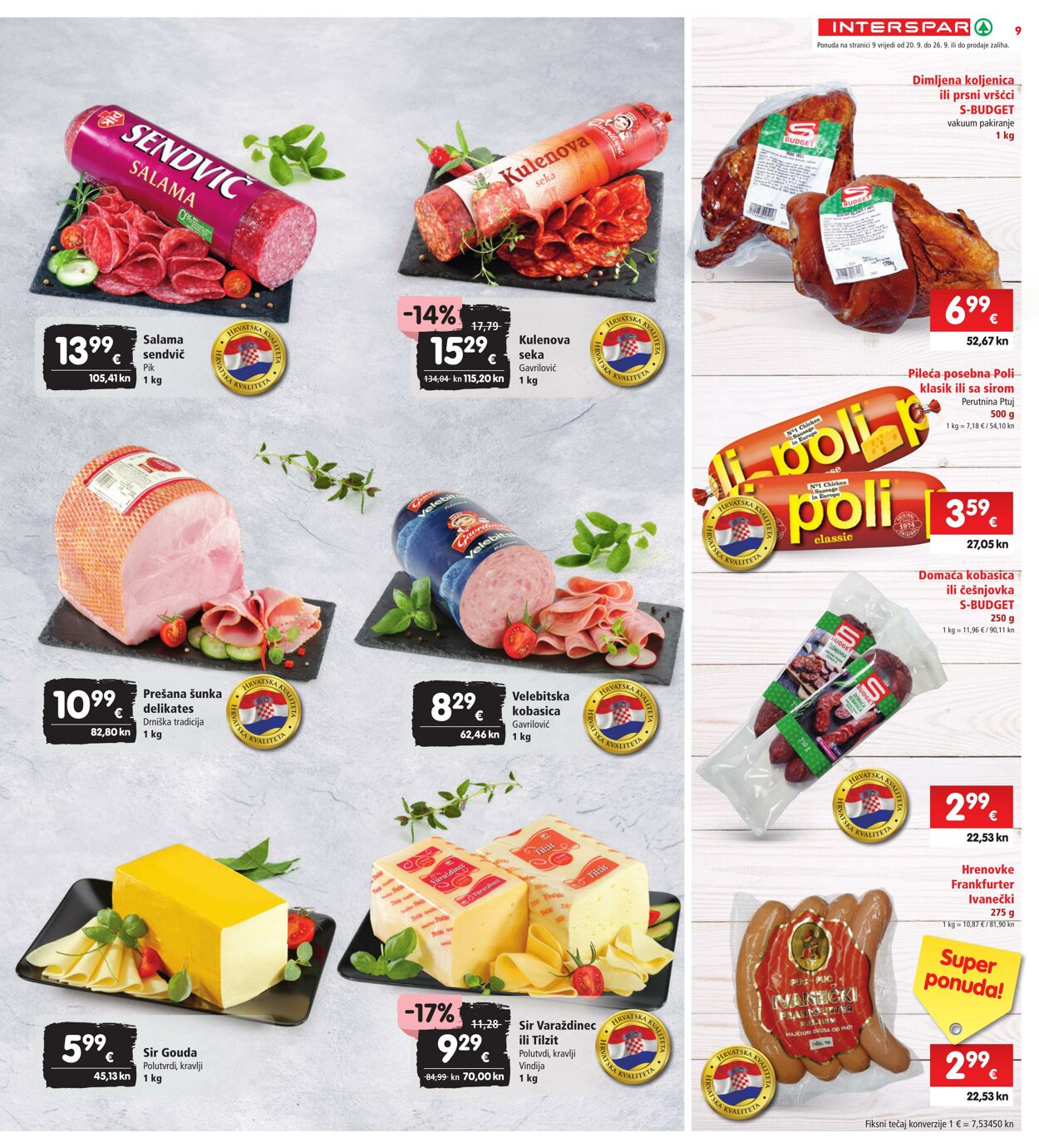 Katalog Interspar 20.09.2023 - 26.09.2023