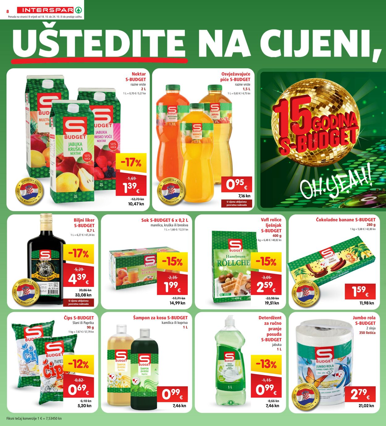 Katalog Interspar 18.10.2023 - 24.10.2023