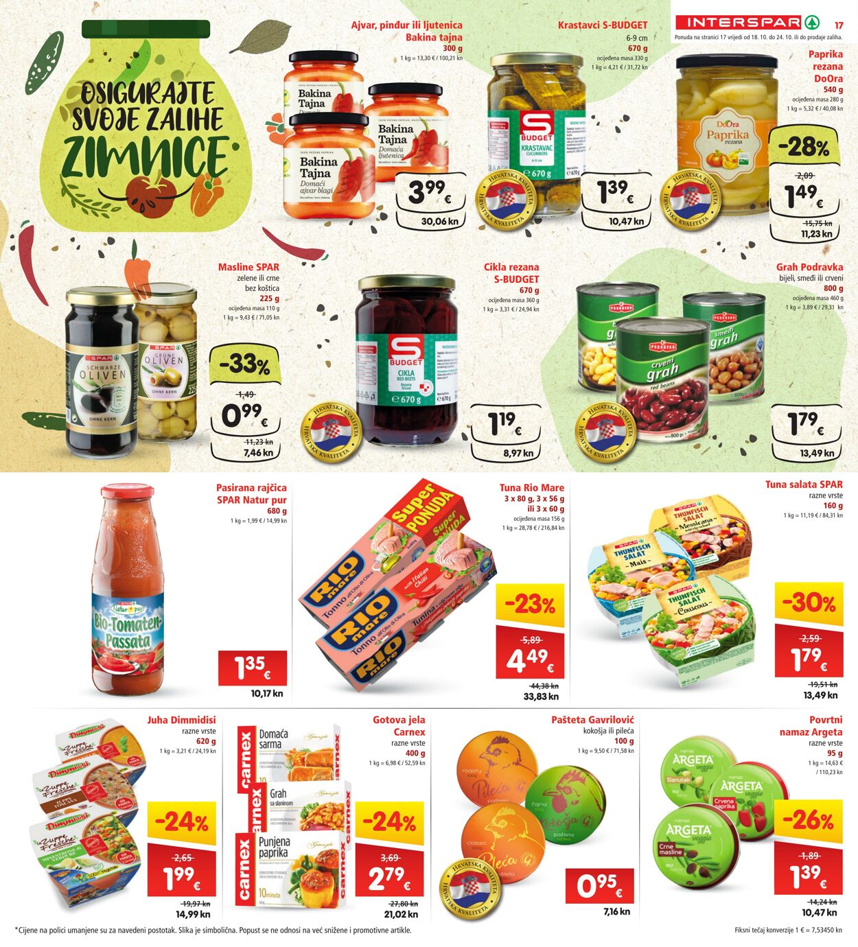 Katalog Interspar 18.10.2023 - 24.10.2023