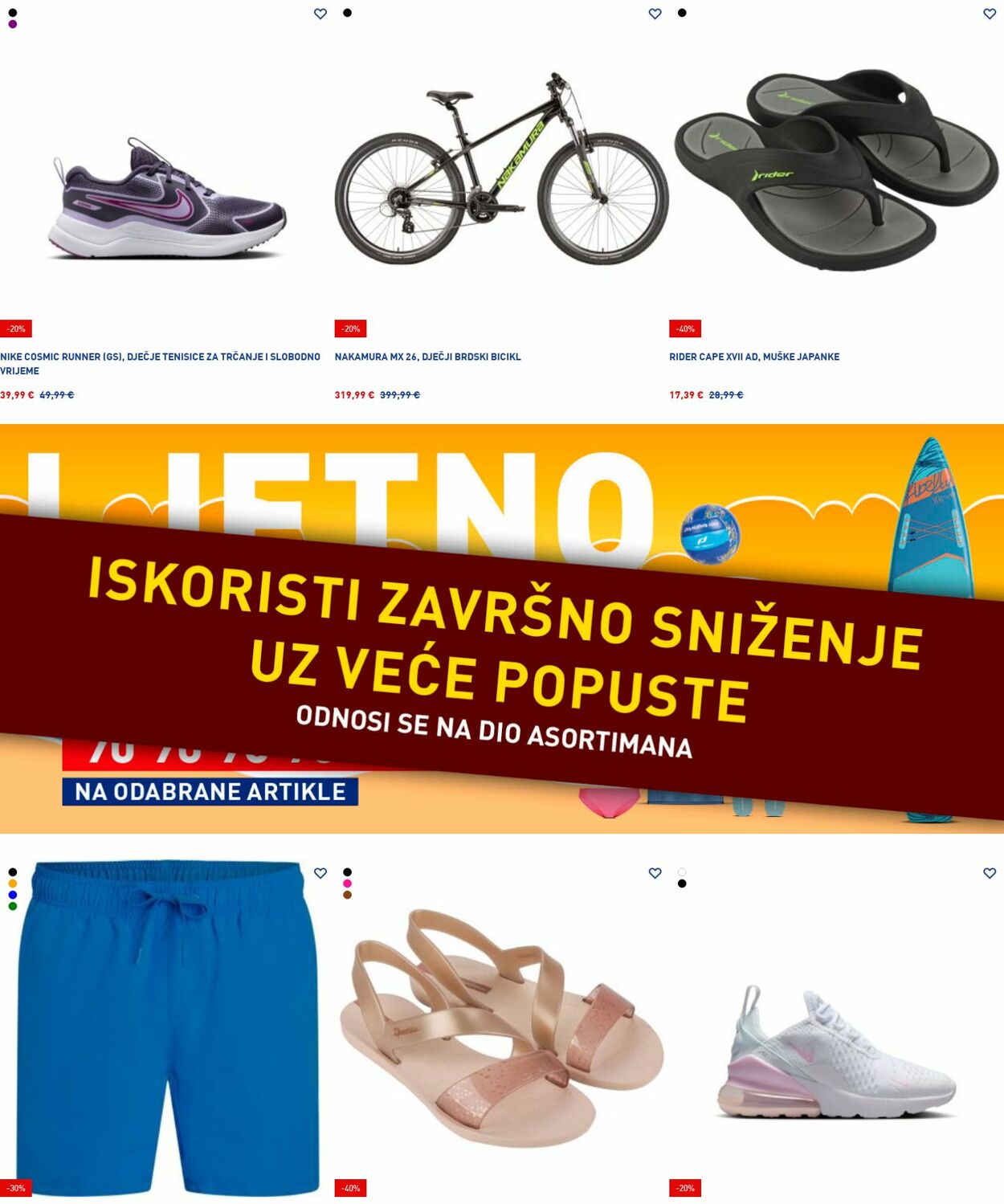 Katalog Intersport 11.08.2025 - 20.08.2025
