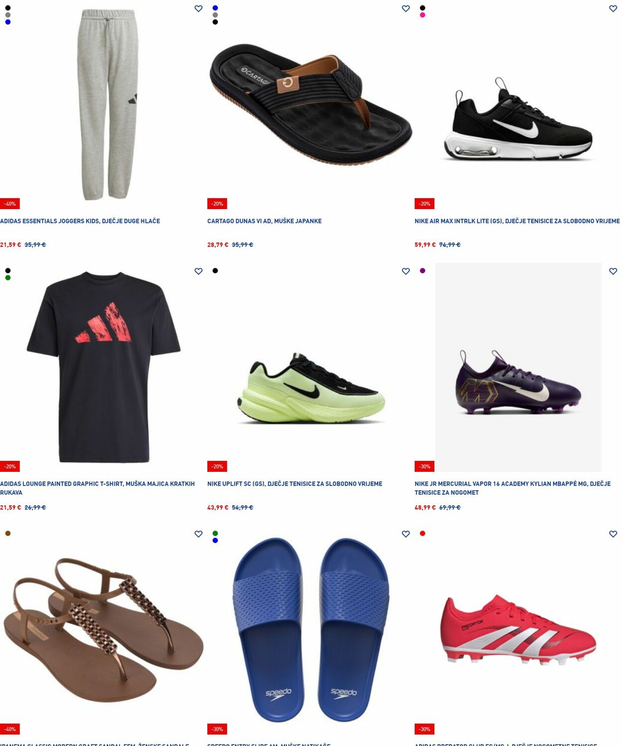 Katalog Intersport 11.08.2025 - 20.08.2025