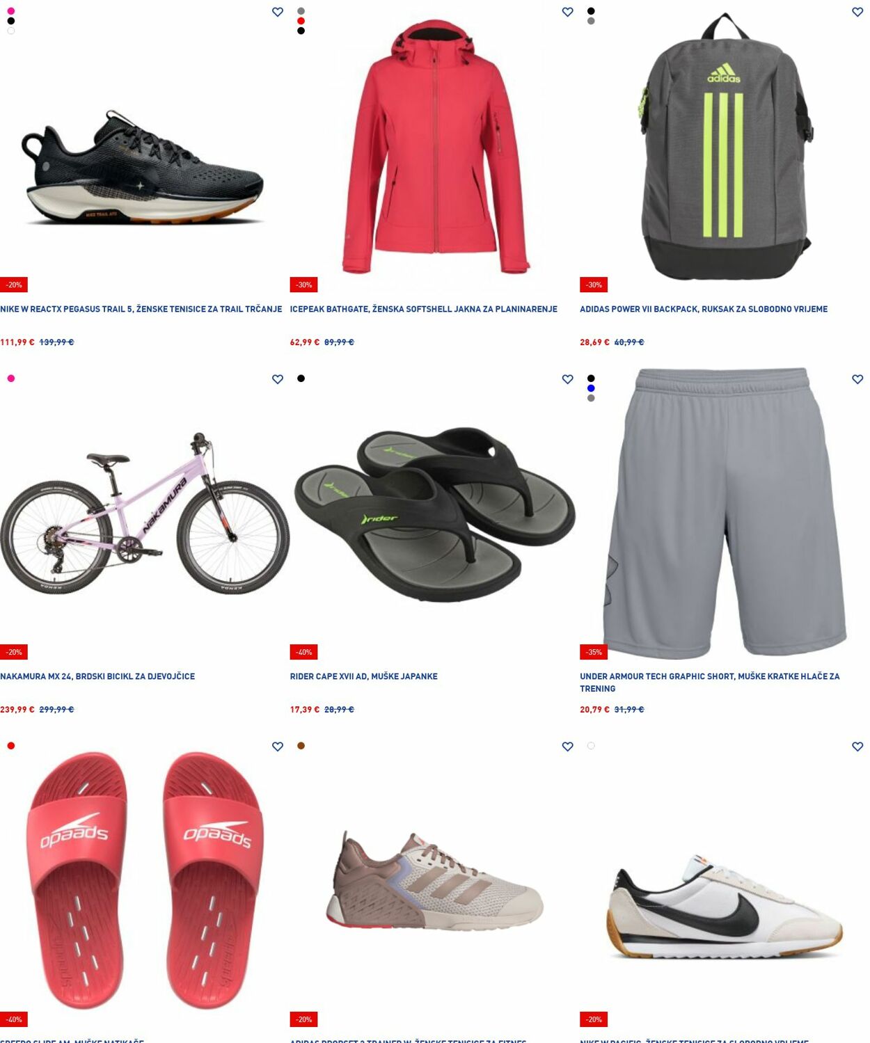 Katalog Intersport 28.07.2025 - 06.08.2025