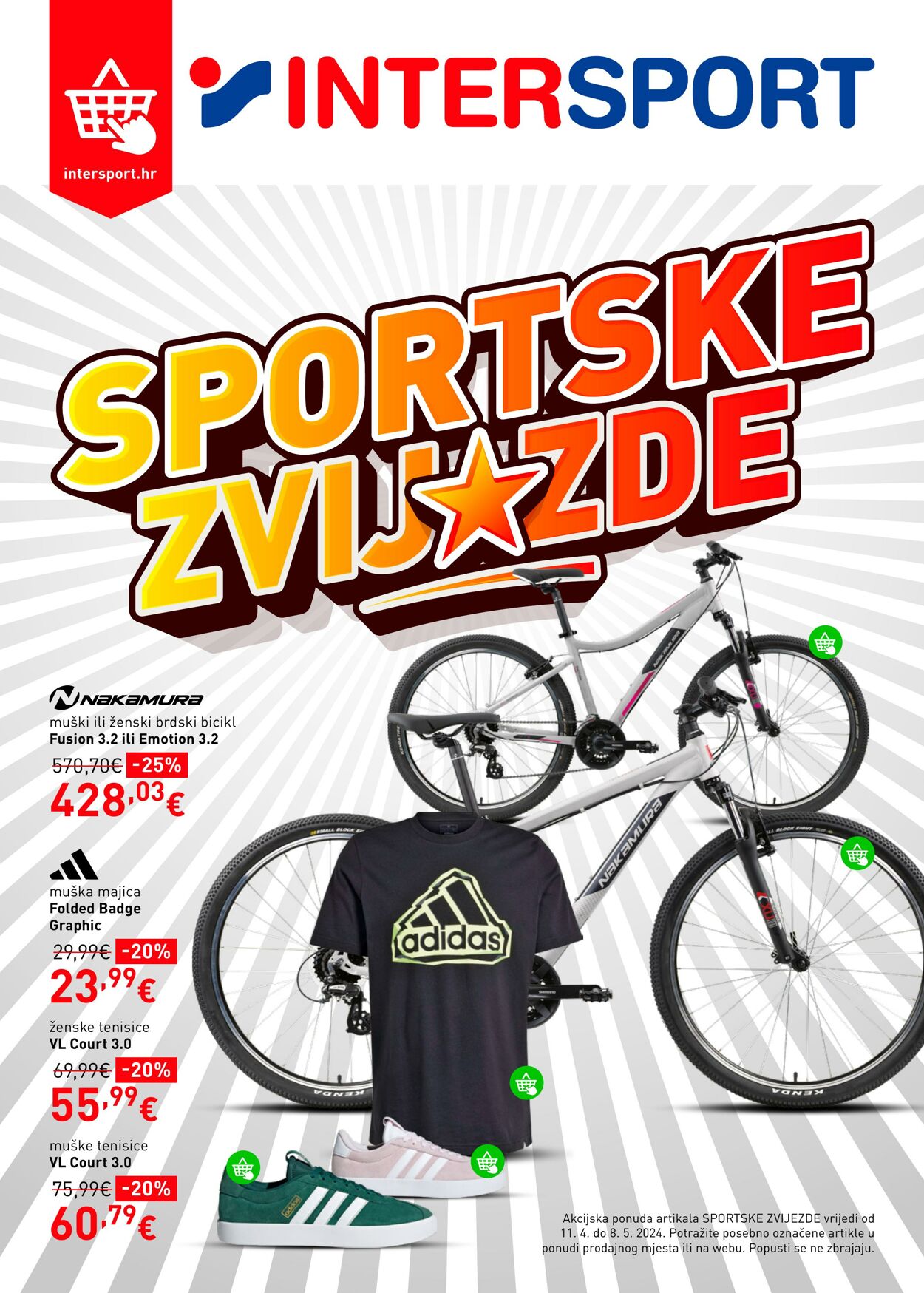 Katalog Intersport 11.04.2024 - 08.05.2024