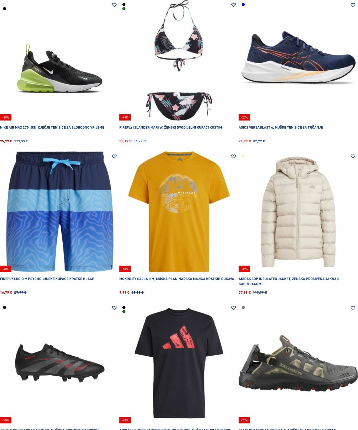 Katalog Intersport 04.08.2025 - 13.08.2025