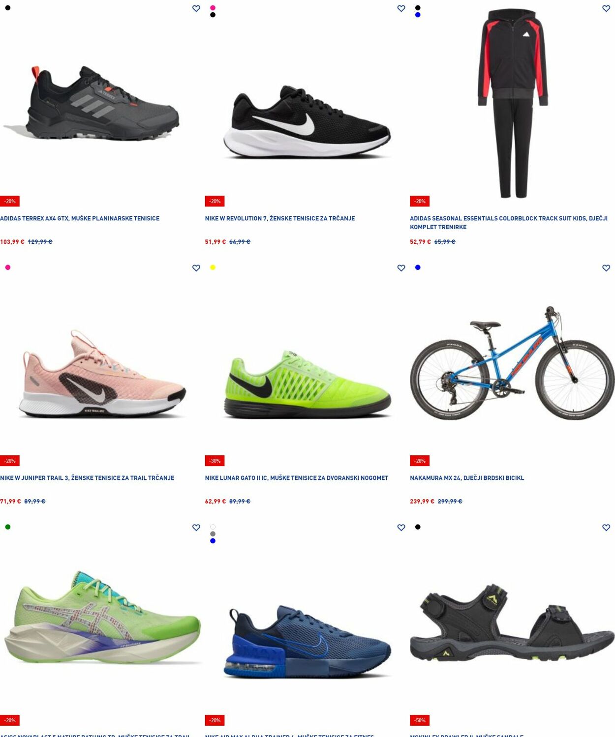 Katalog Intersport 04.08.2025 - 13.08.2025