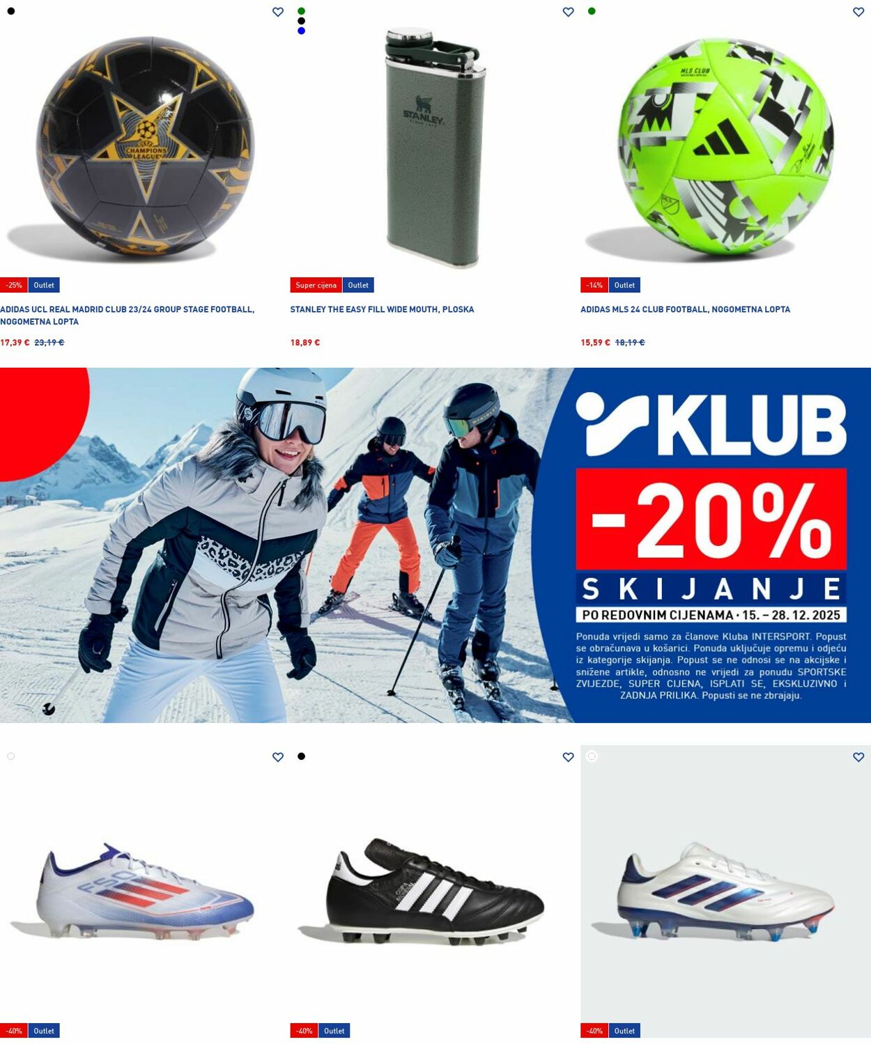 Katalog Intersport 22.12.2025 - 31.12.2025