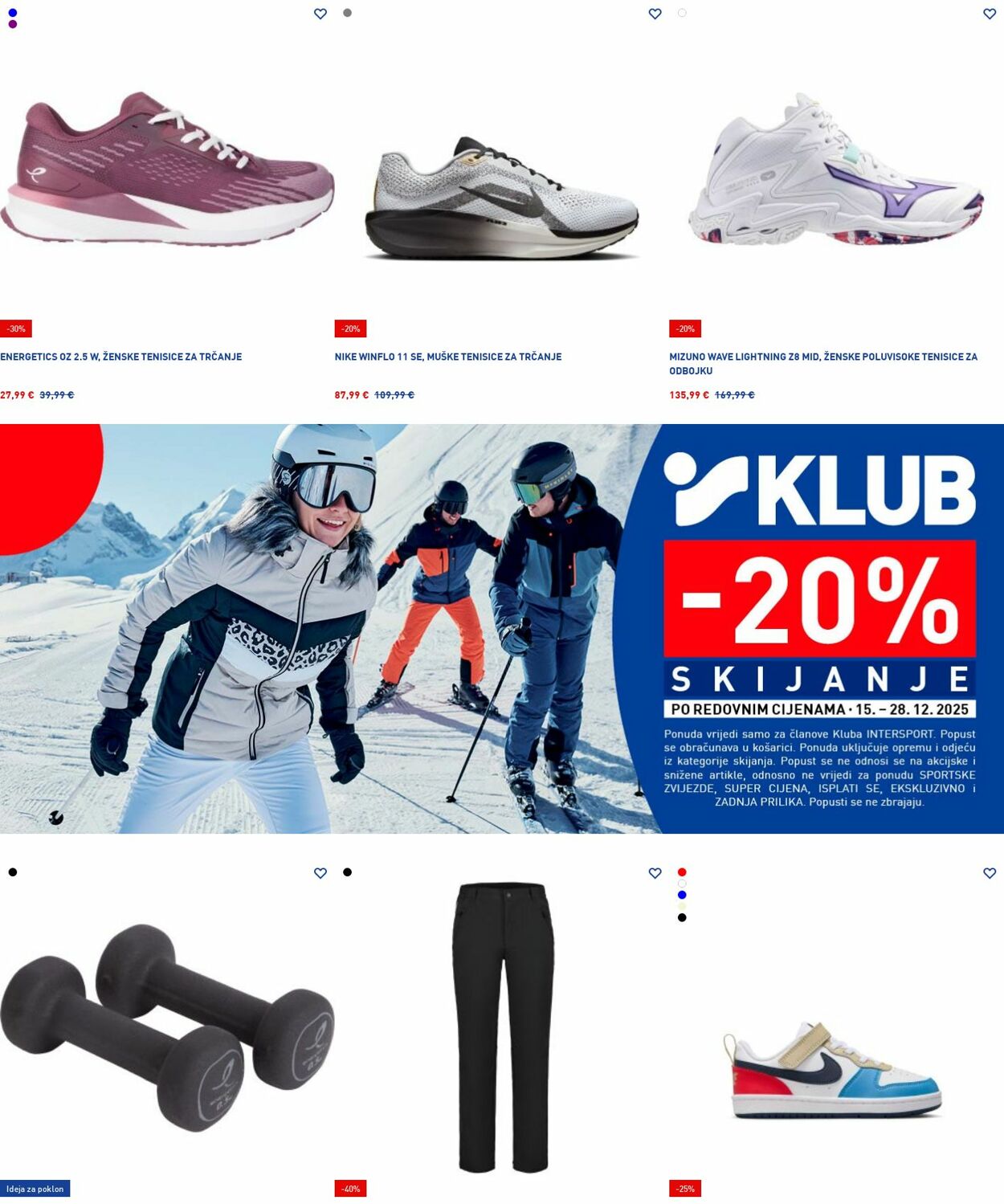 Katalog Intersport 22.12.2025 - 31.12.2025