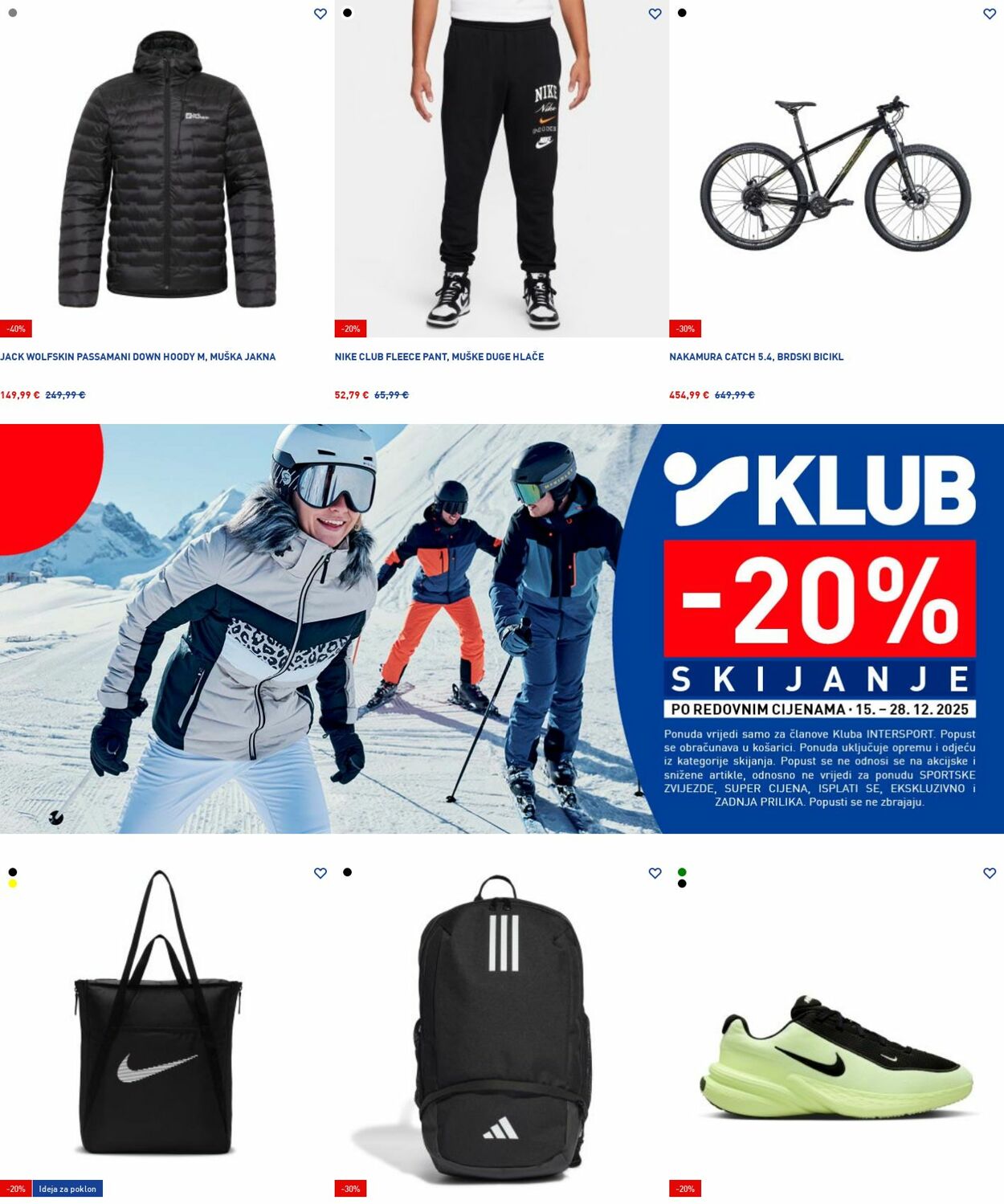 Katalog Intersport 15.12.2025 - 24.12.2025