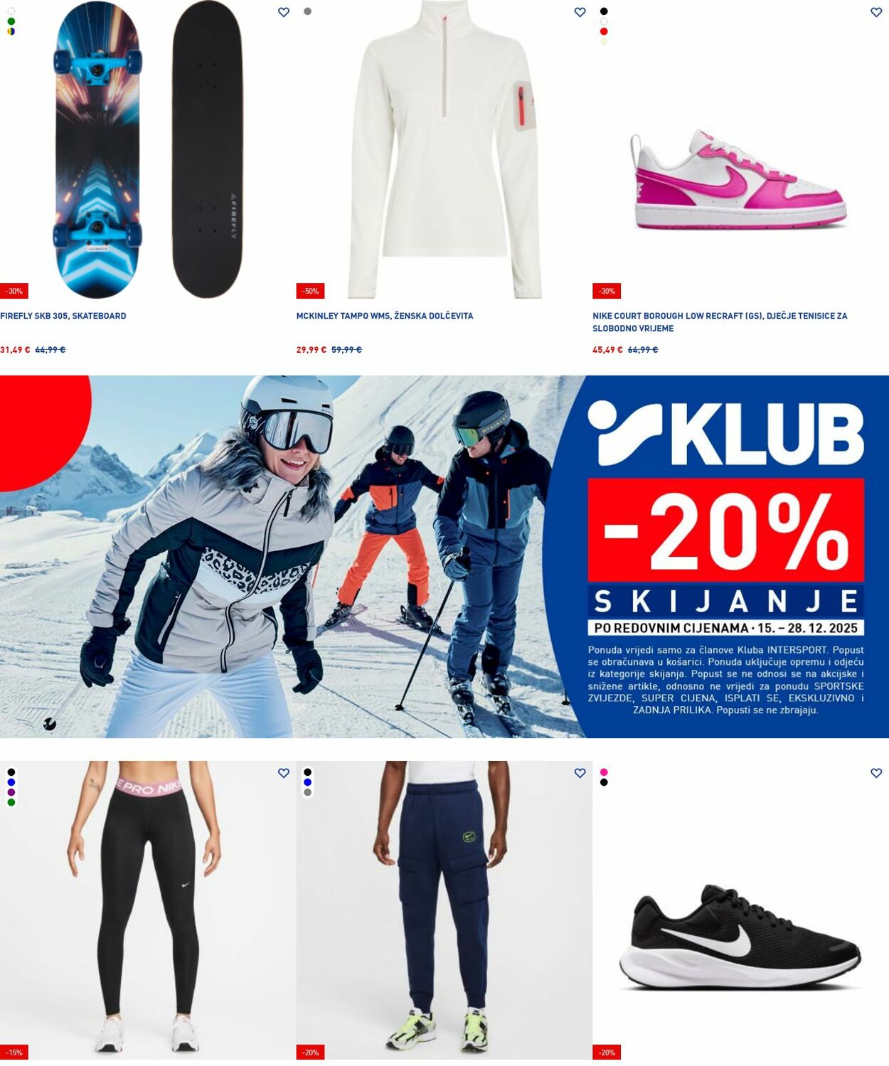 Katalog Intersport 15.12.2025 - 24.12.2025