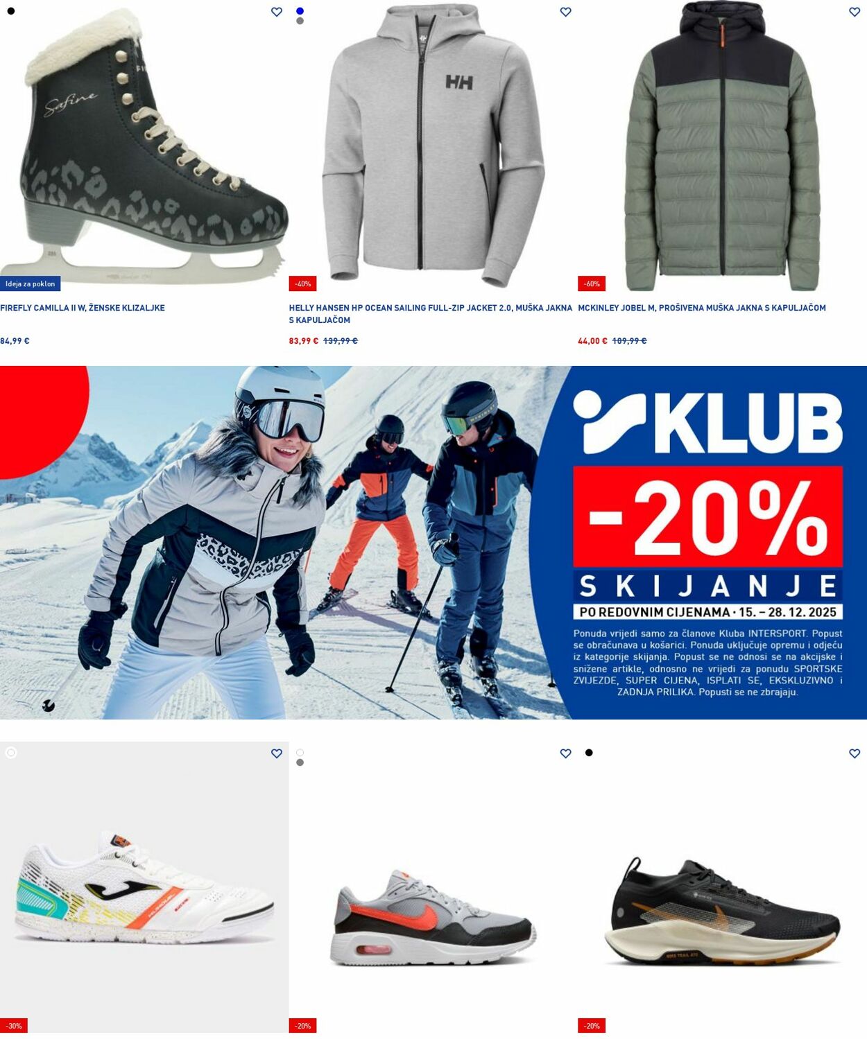 Katalog Intersport 15.12.2025 - 24.12.2025