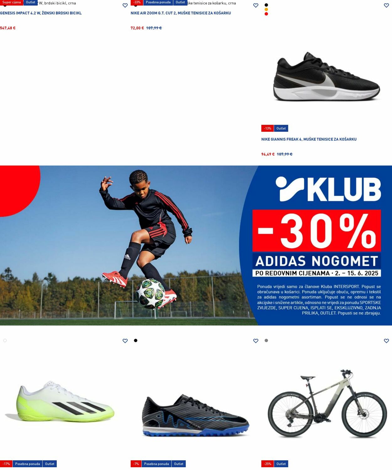 Katalog Intersport 02.06.2025 - 11.06.2025