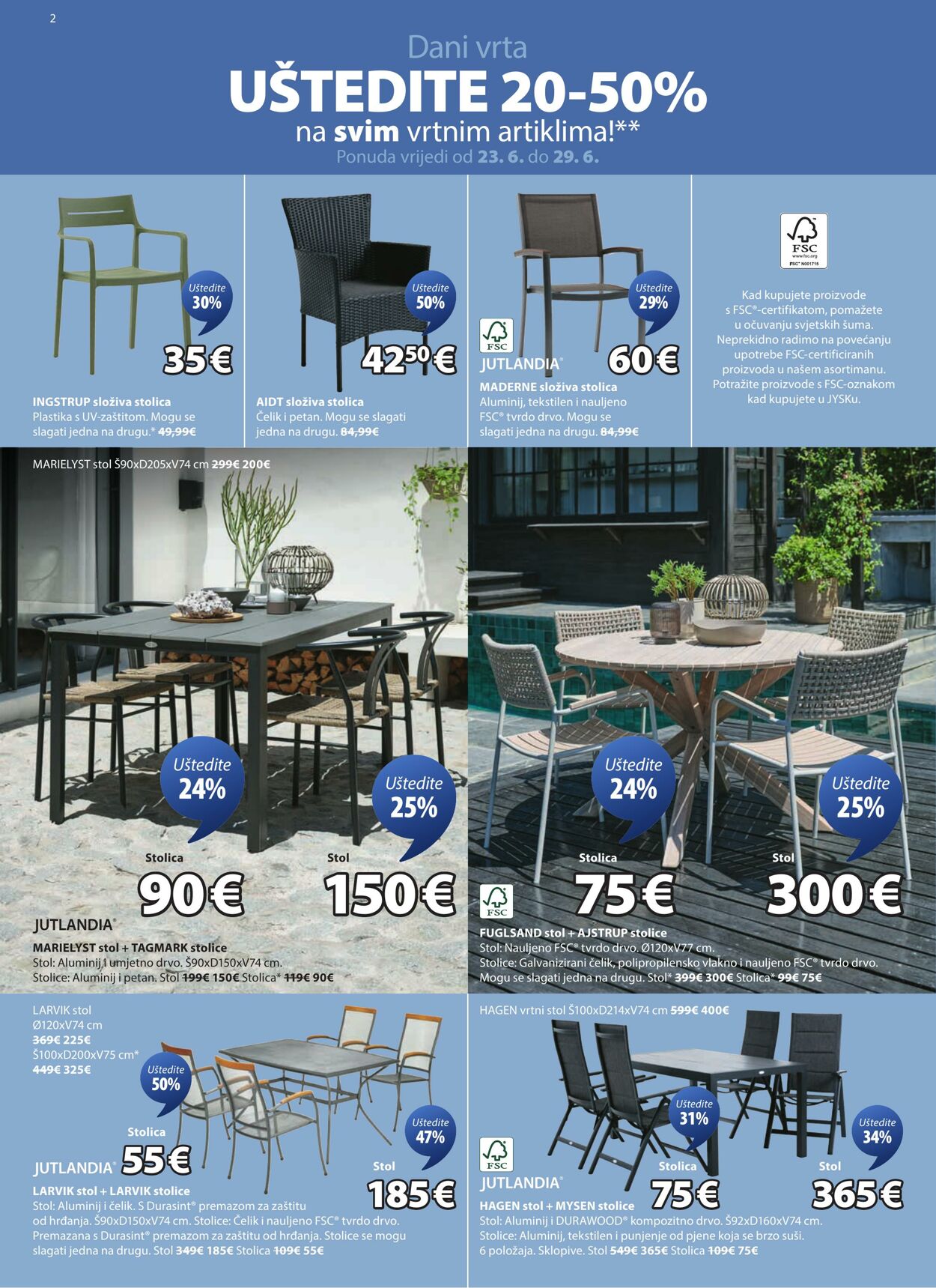 Katalog Jysk 23.06.2025 - 30.06.2025