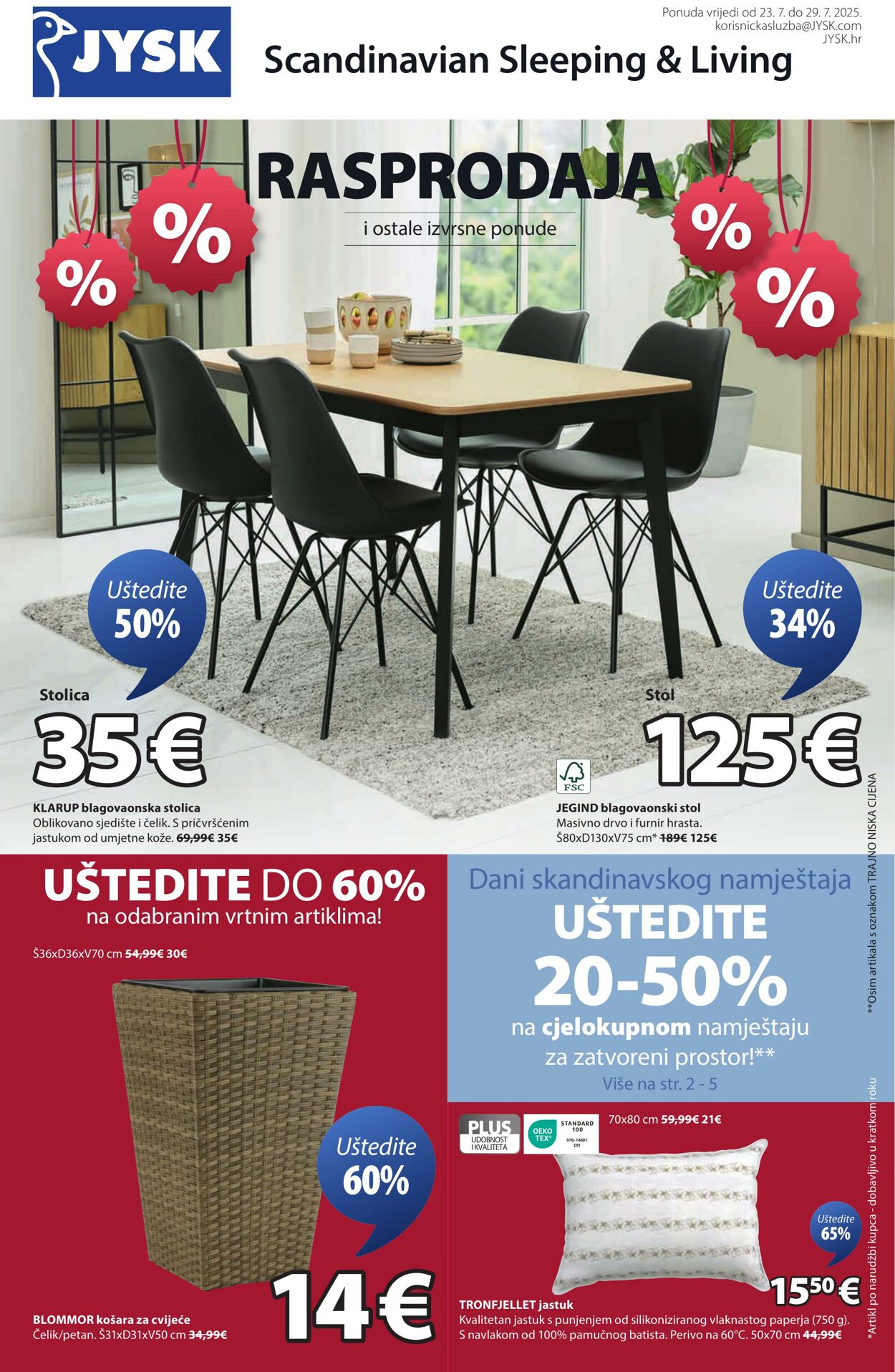Katalog Jysk 23.07.2025 - 06.08.2025