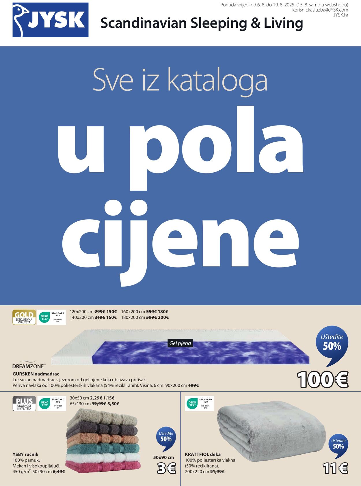 Katalog Jysk 06.08.2025 - 20.08.2025