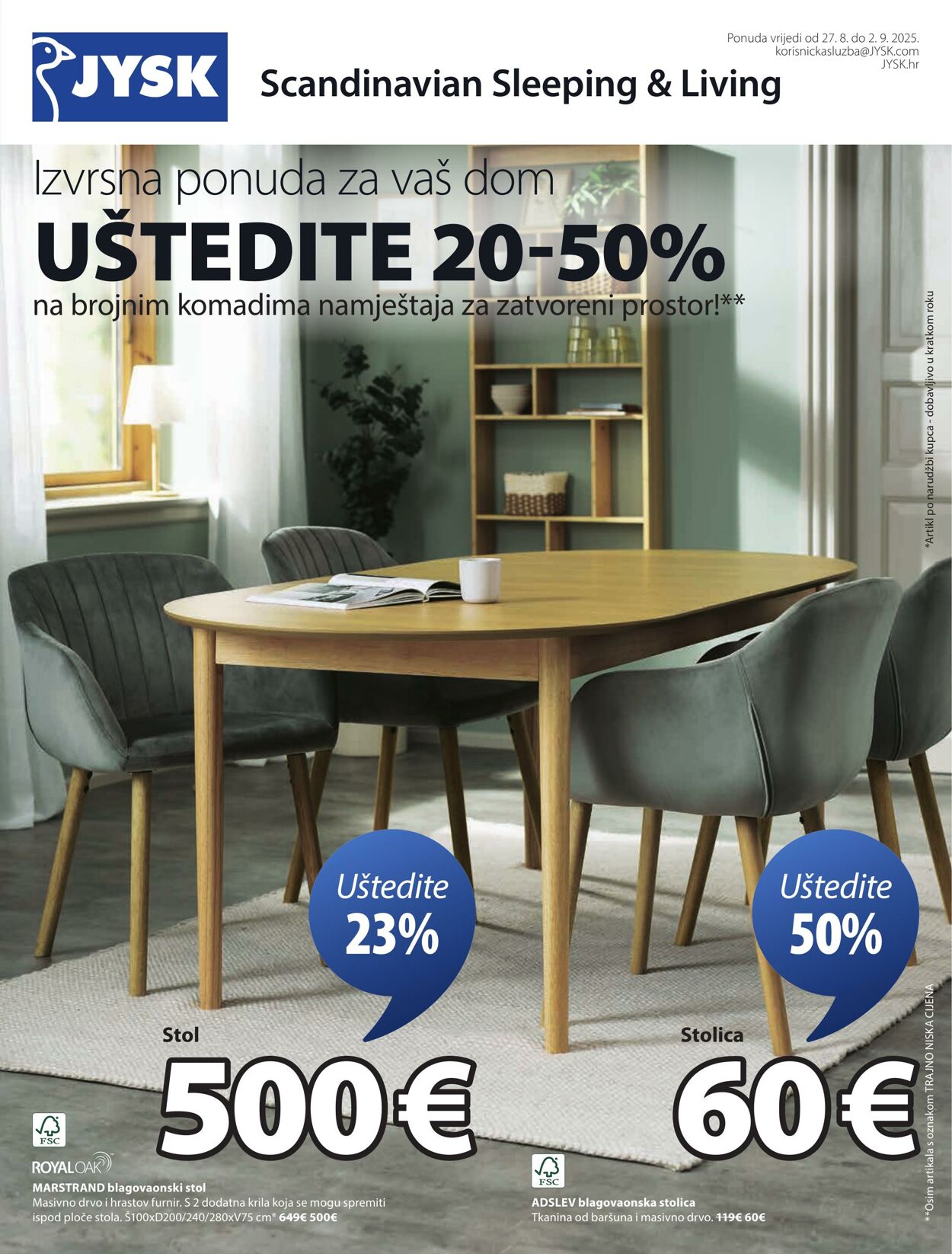 Katalog Jysk 27.08.2025 - 03.09.2025