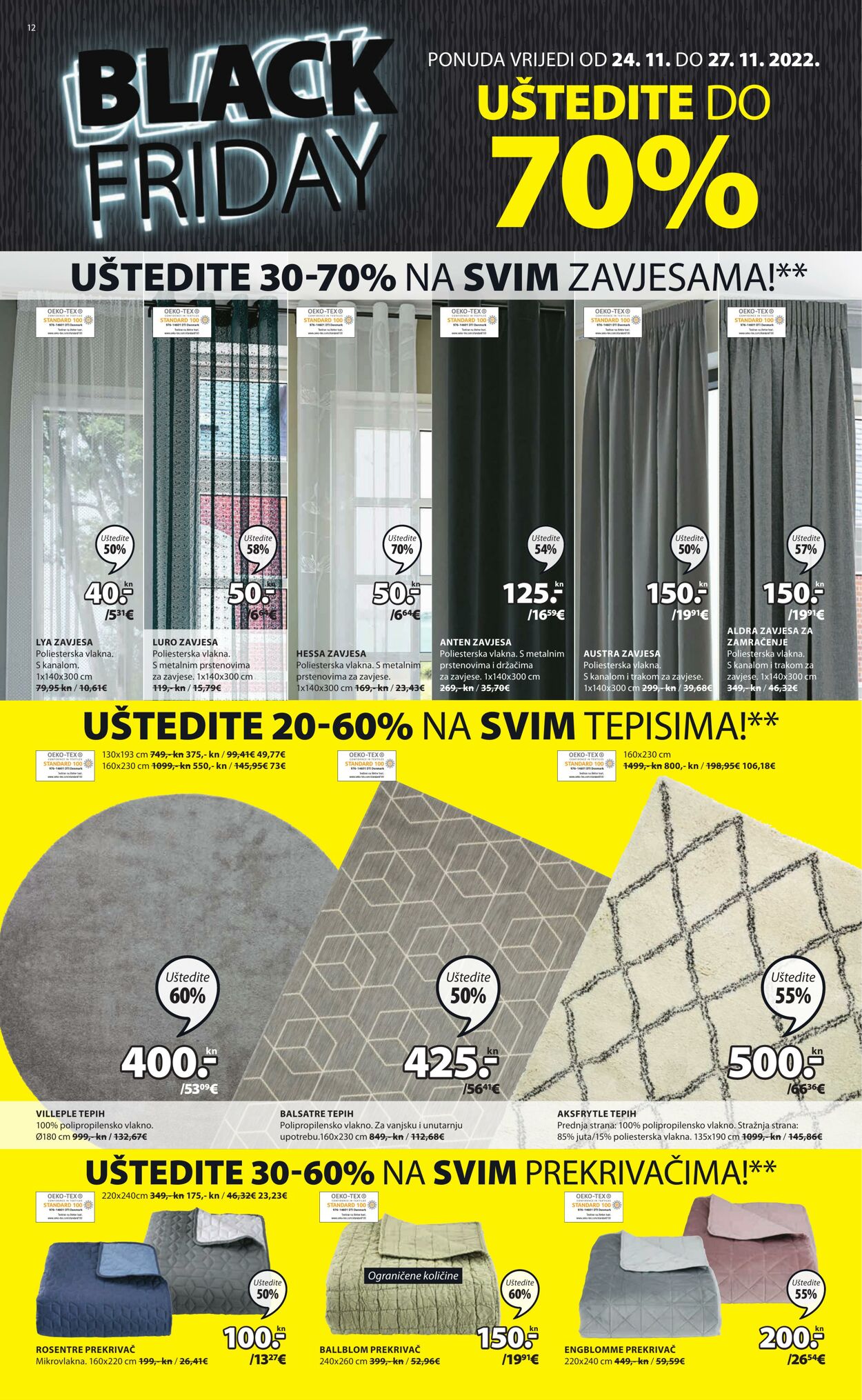 Katalog Jysk 24.11.2022 - 27.11.2022