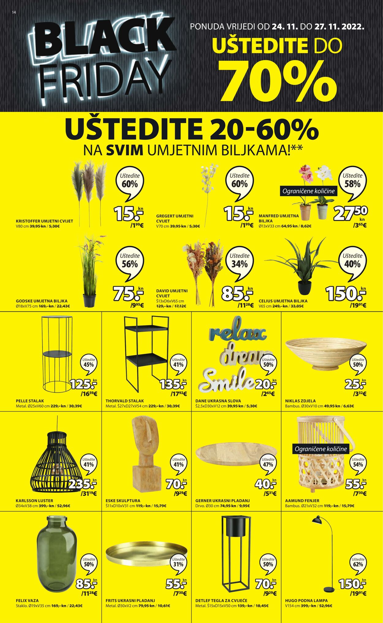 Katalog Jysk 24.11.2022 - 27.11.2022