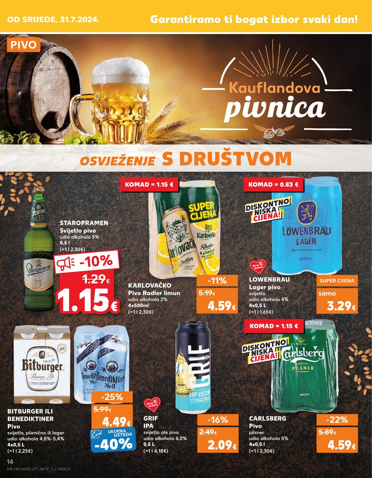 Katalog Kaufland 30.07.2024 - 07.08.2024