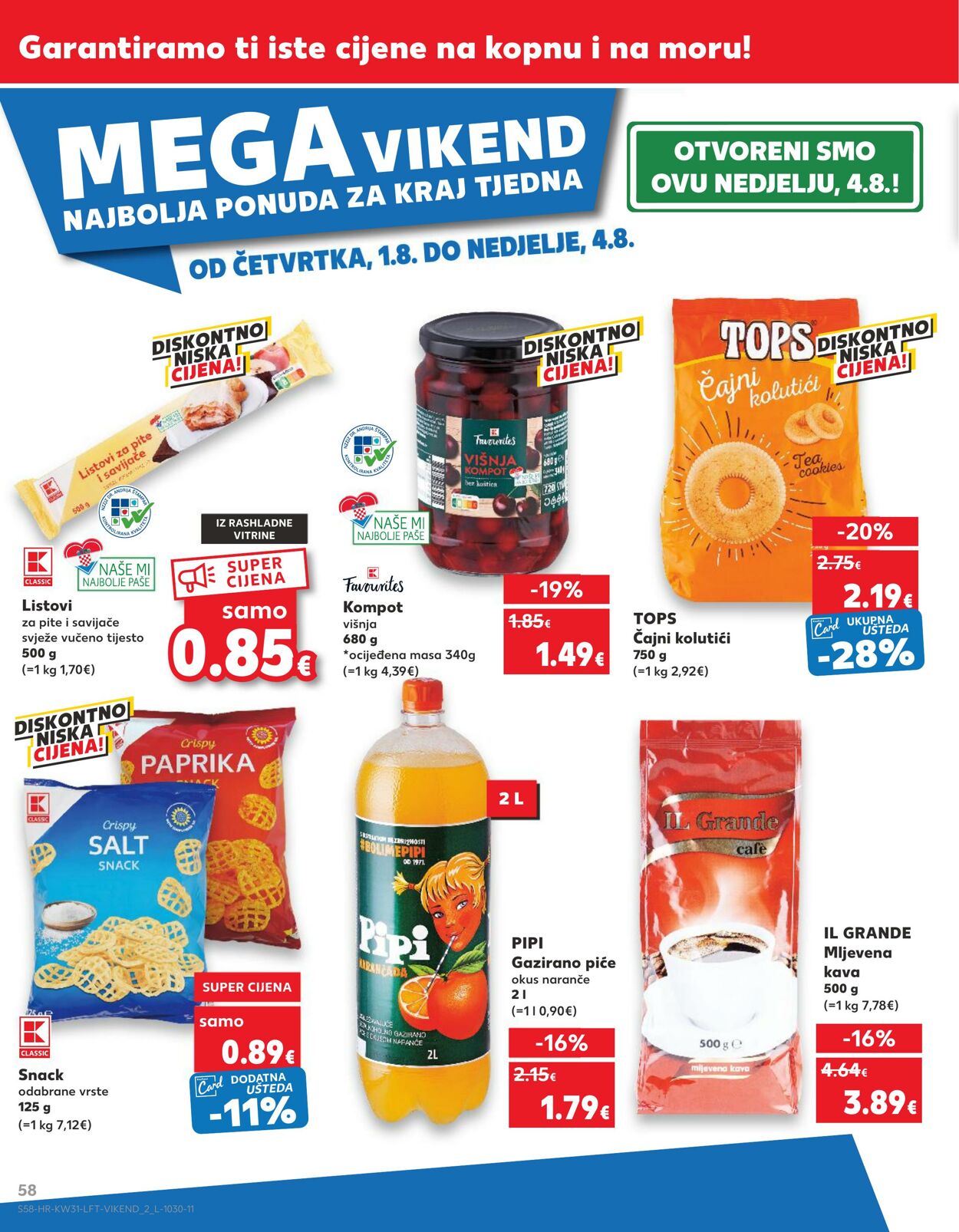 Katalog Kaufland 30.07.2024 - 07.08.2024