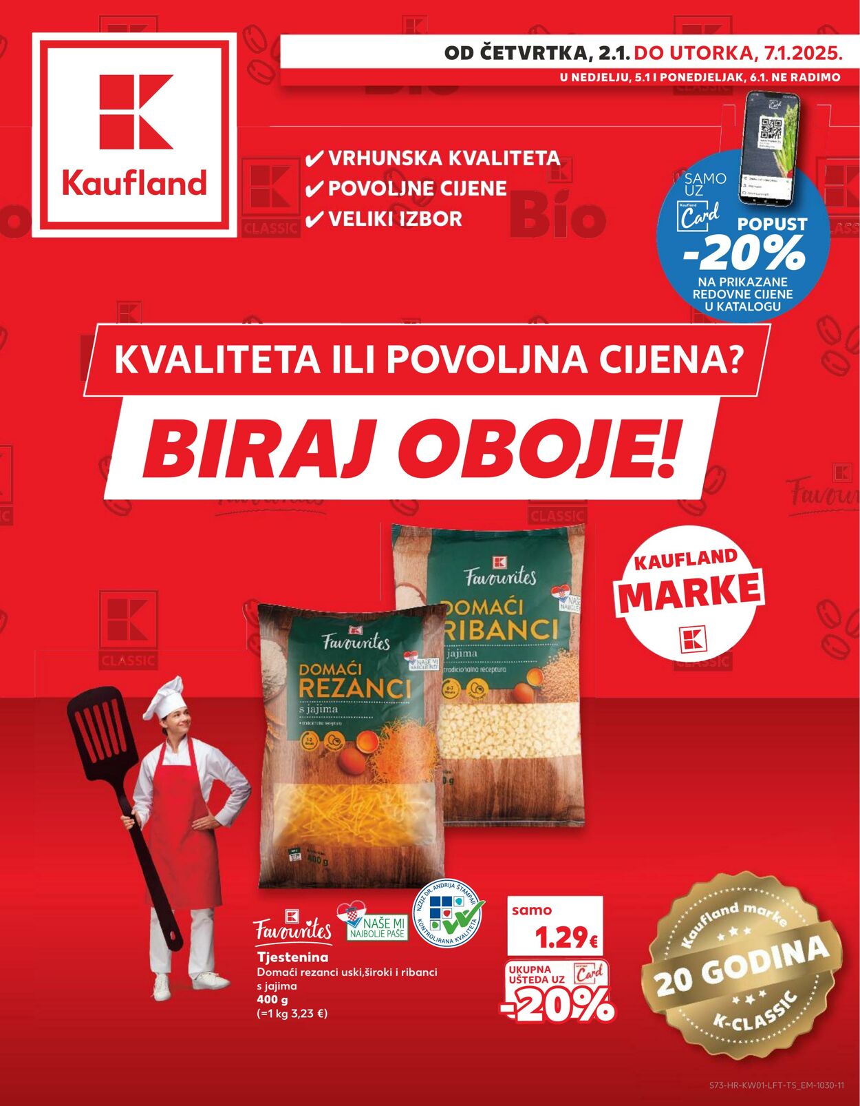 Katalog Kaufland 30.12.2024 - 07.01.2025