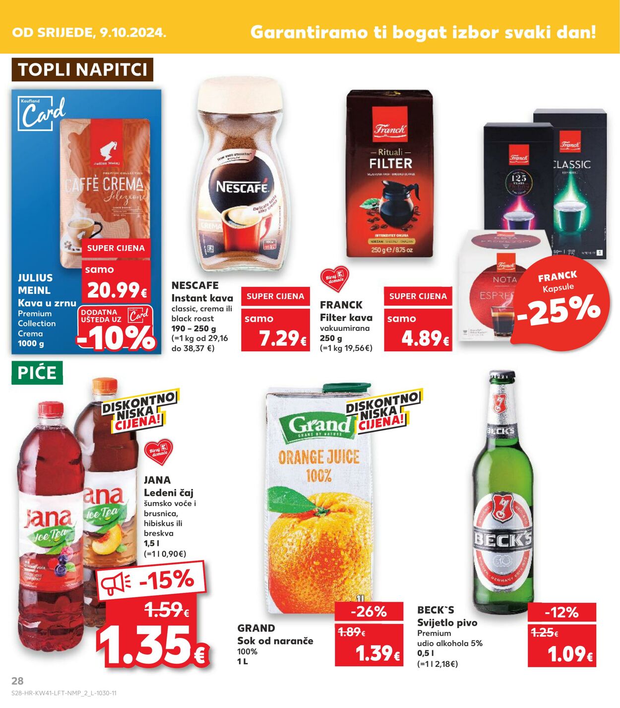 Katalog Kaufland 10.10.2024 - 16.10.2024