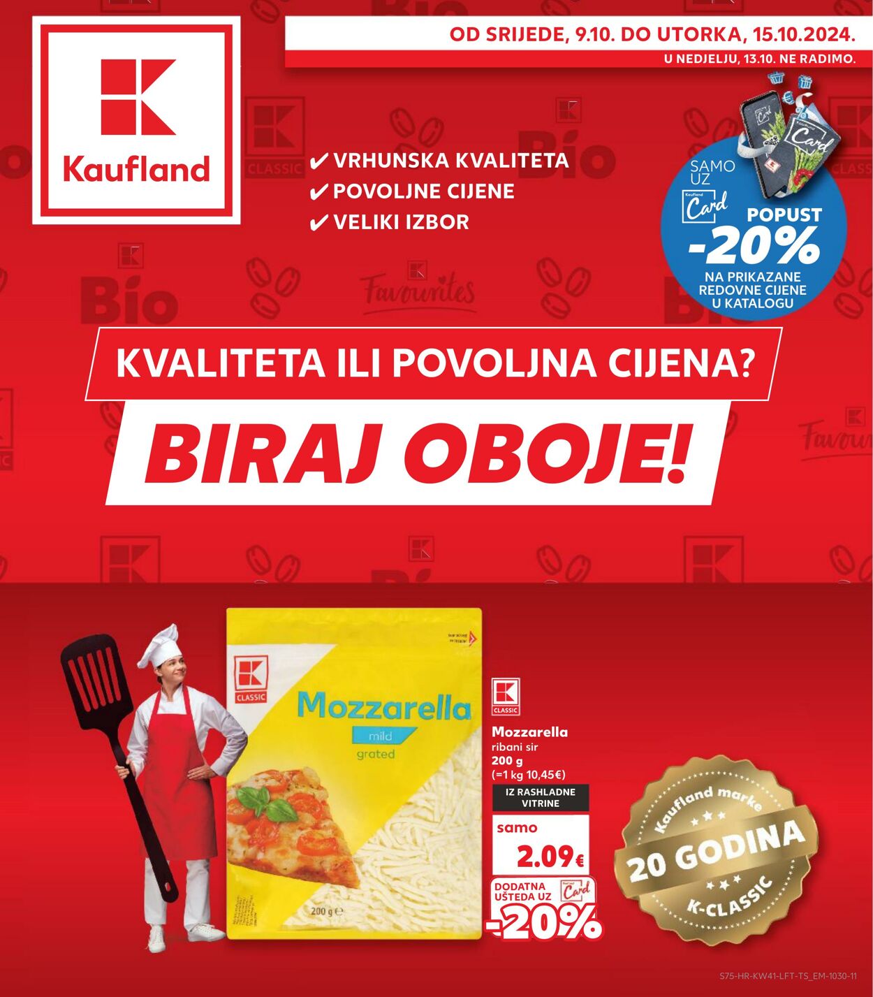 Katalog Kaufland 10.10.2024 - 16.10.2024