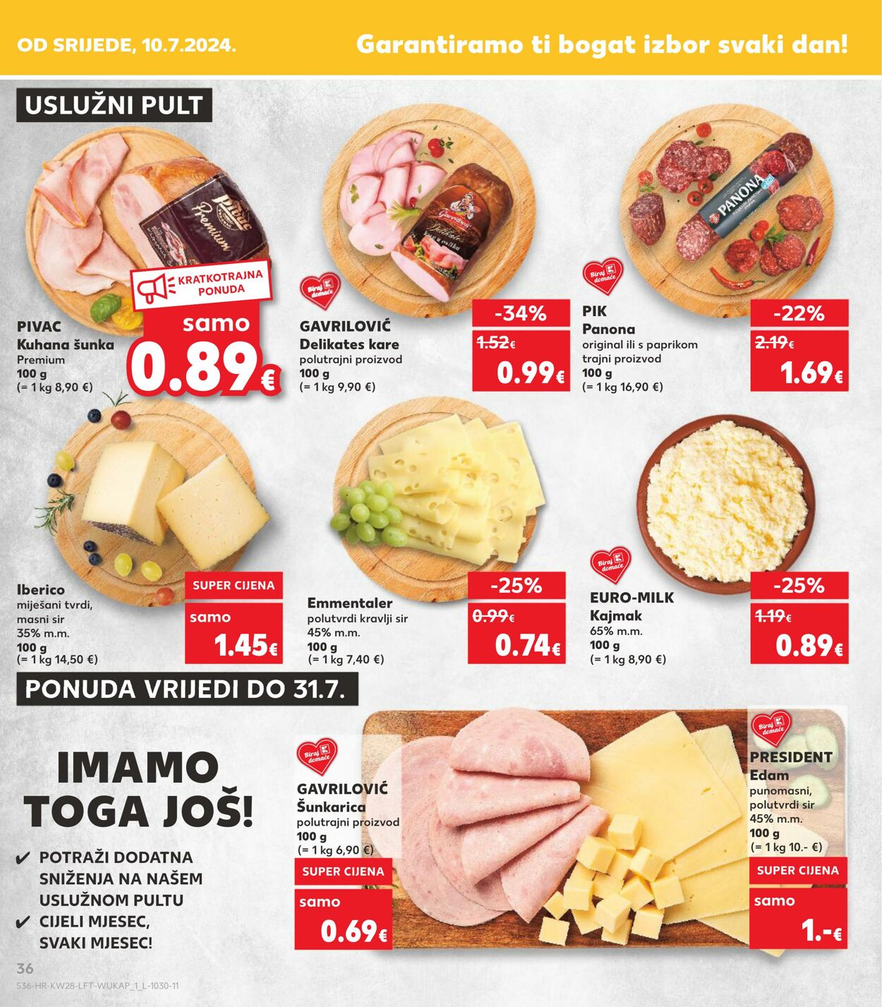 Katalog Kaufland 10.07.2024 - 16.07.2024