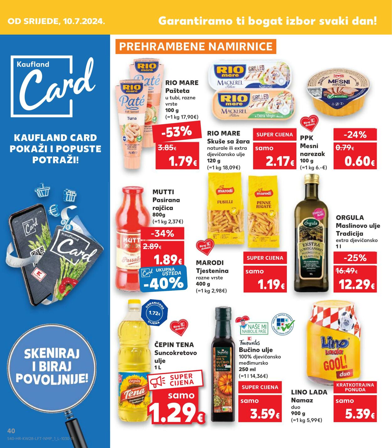 Katalog Kaufland 10.07.2024 - 16.07.2024