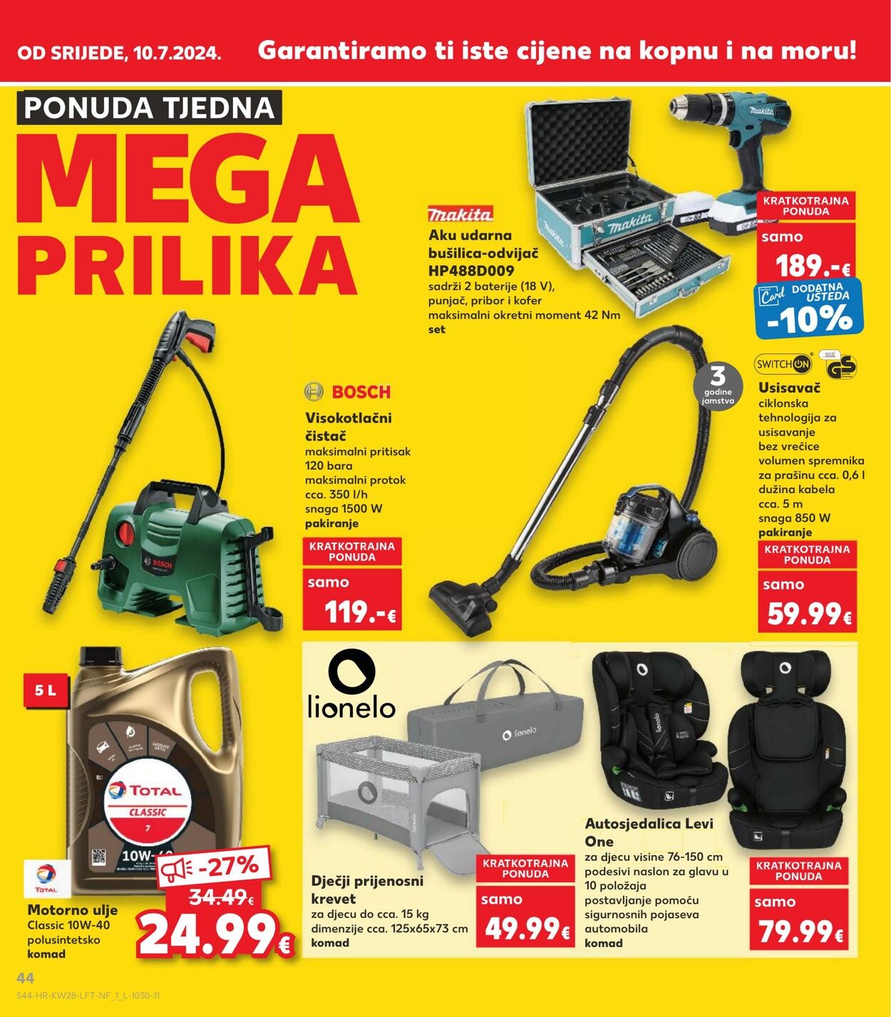 Katalog Kaufland 10.07.2024 - 16.07.2024