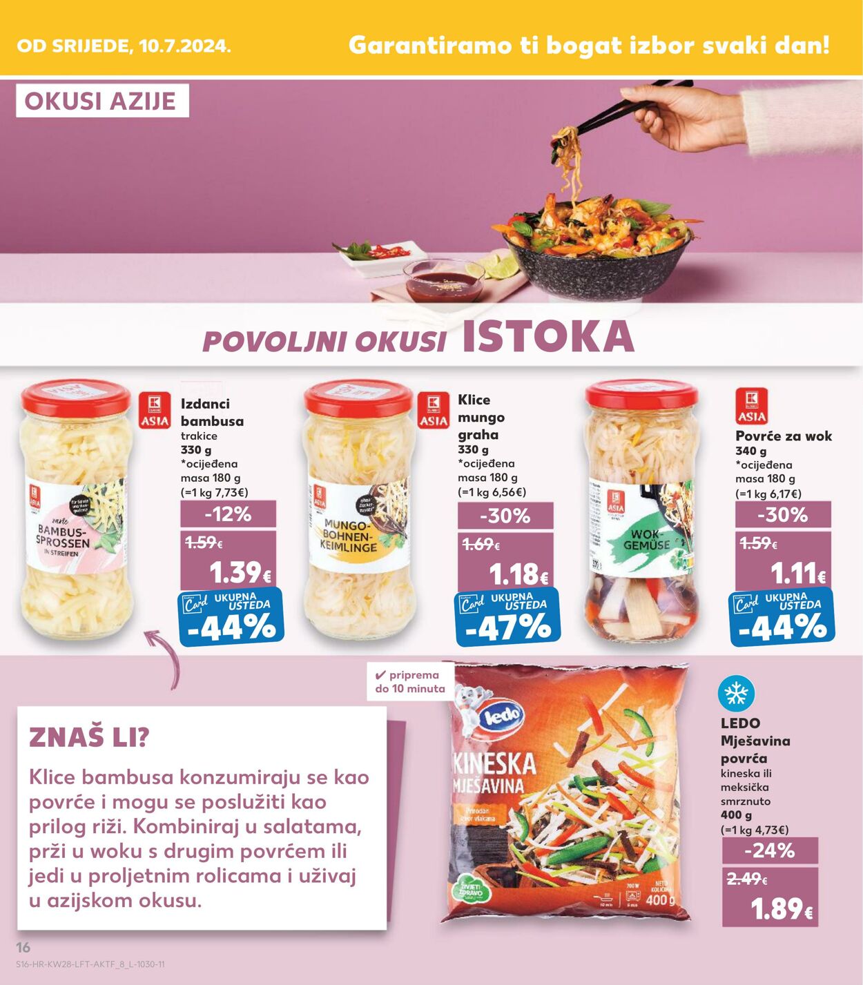 Katalog Kaufland 10.07.2024 - 16.07.2024