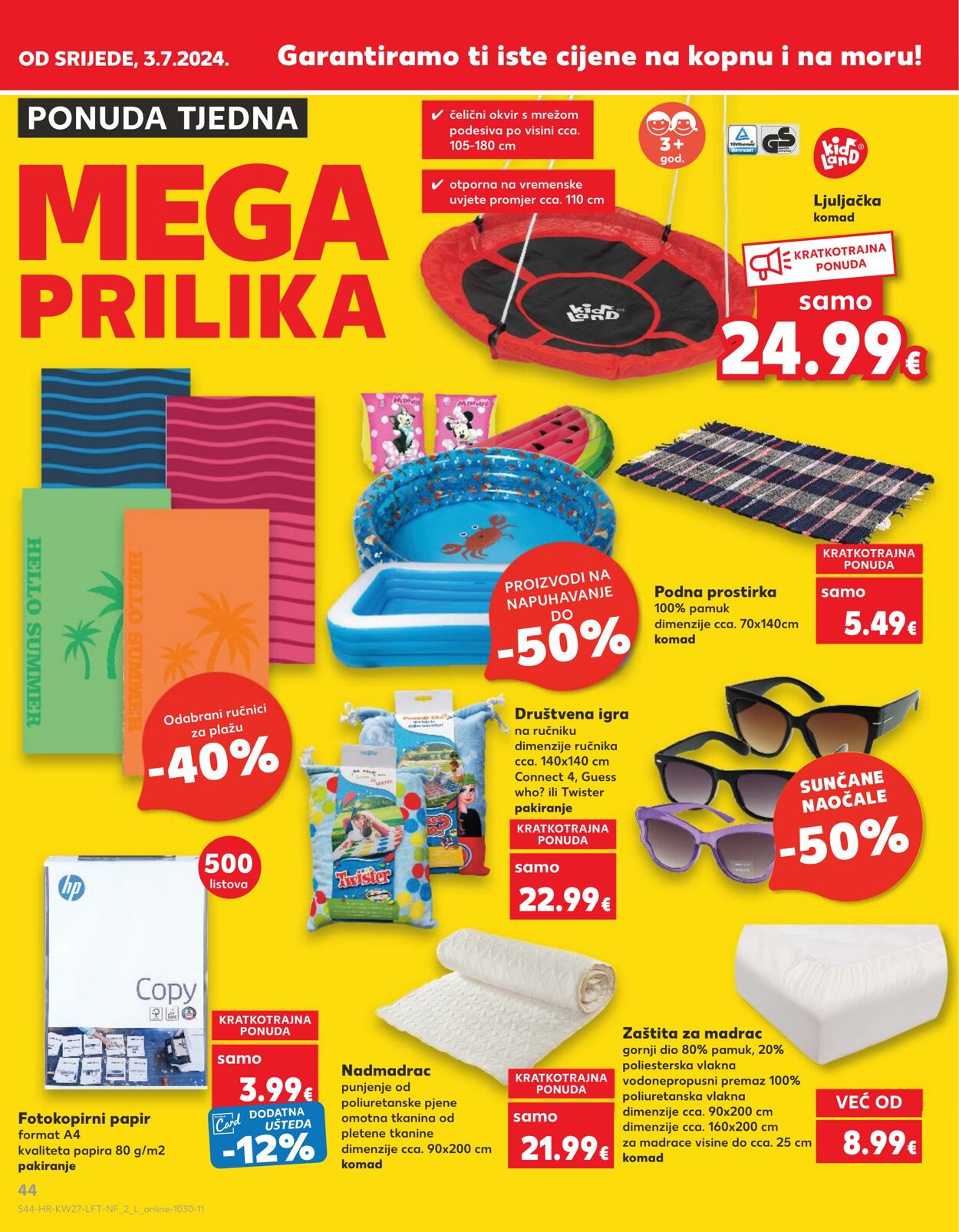 Katalog Kaufland 03.07.2024 - 09.07.2024