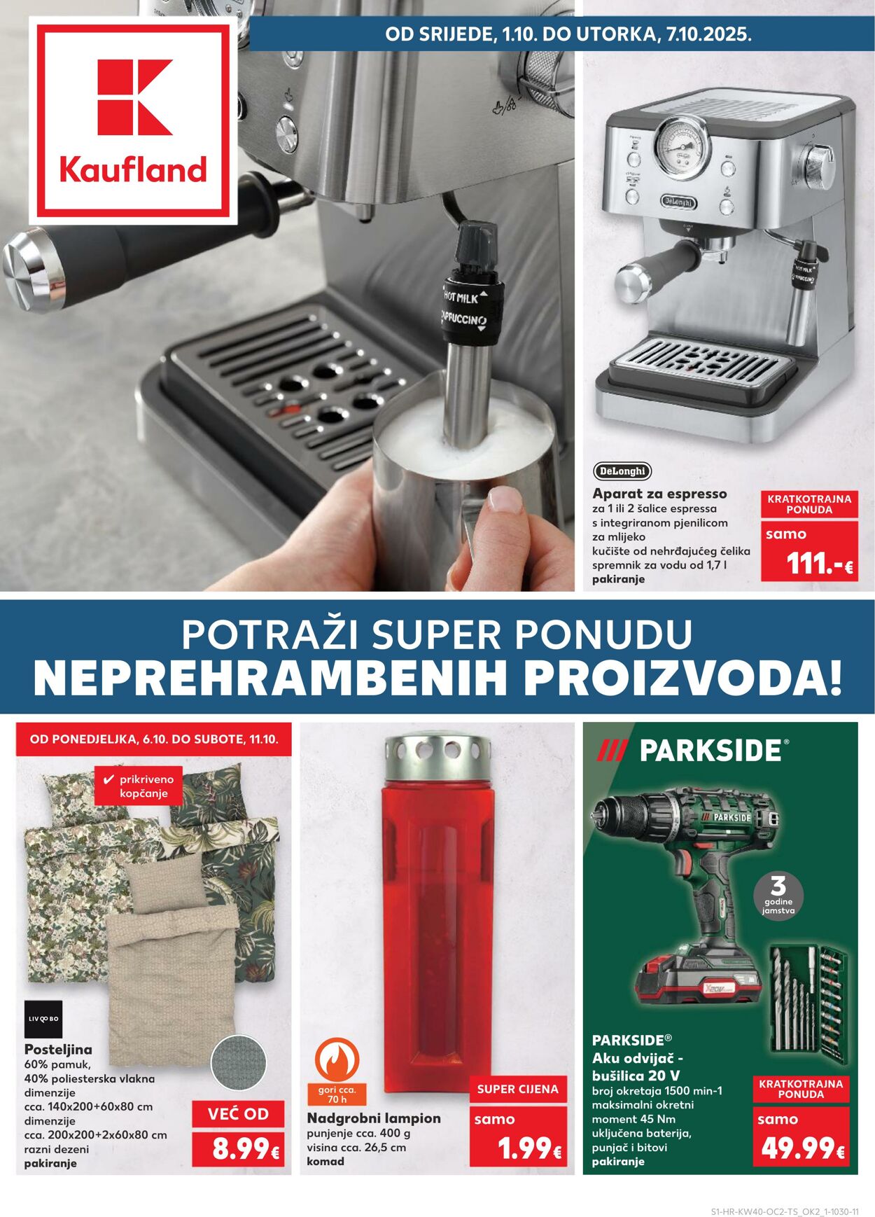 Katalog Kaufland 01.10.2025 - 07.10.2025