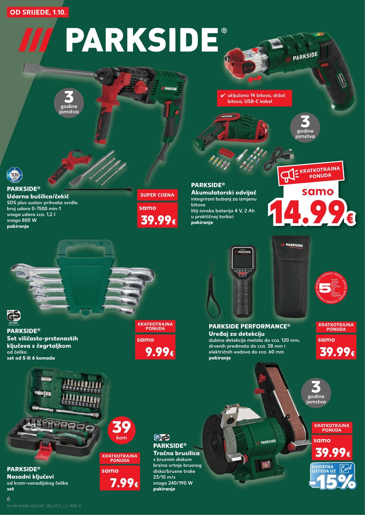Katalog Kaufland 01.10.2025 - 07.10.2025