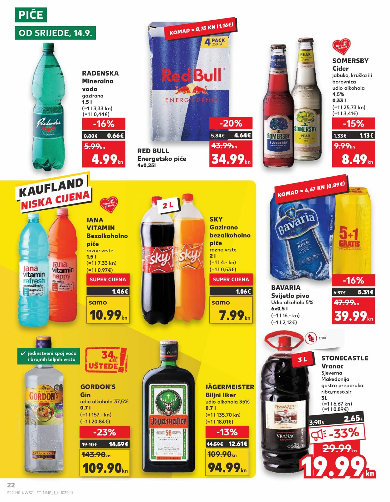 Katalog Kaufland 14.09.2022 - 20.09.2022