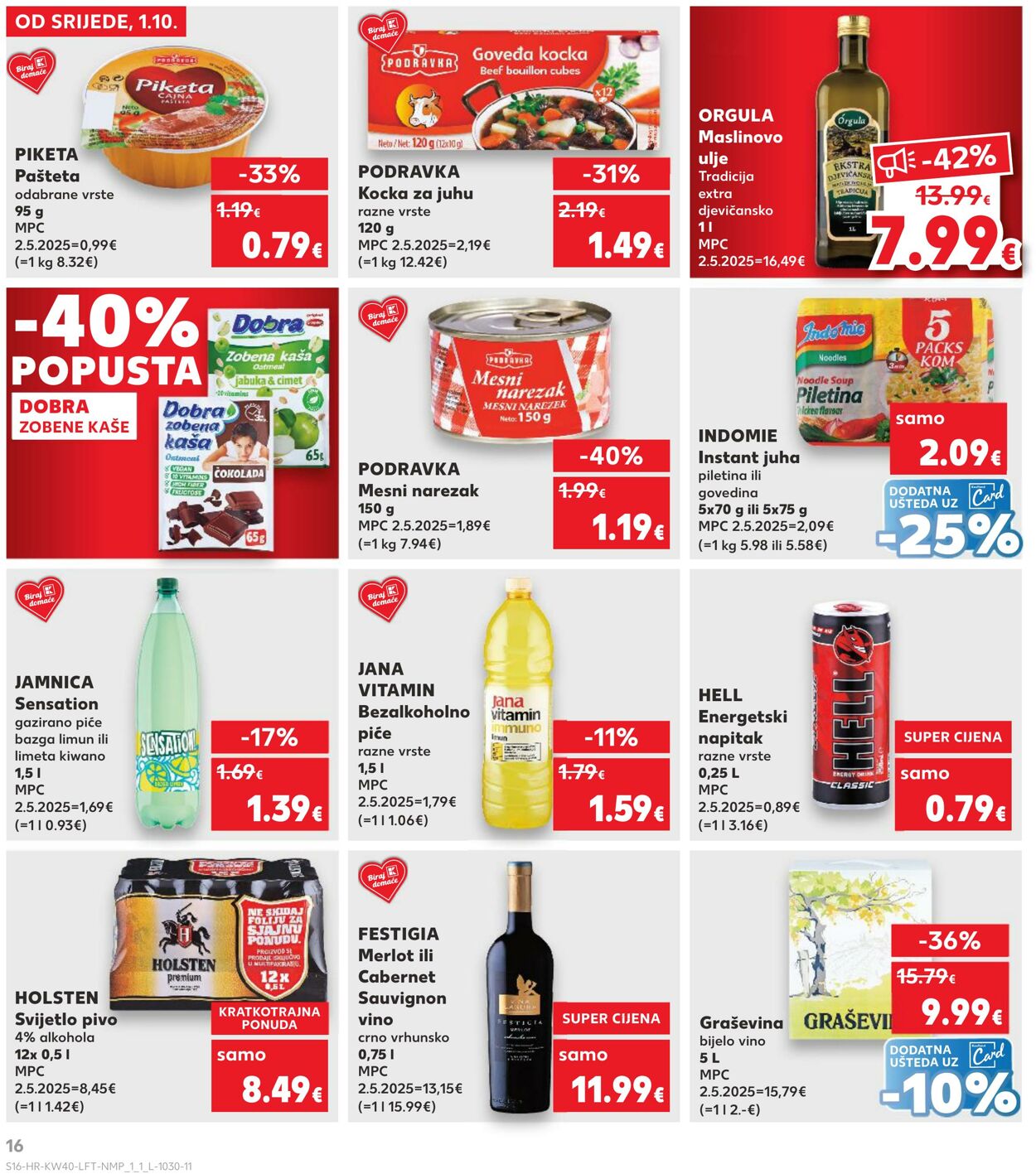 Katalog Kaufland 01.10.2025 - 07.10.2025