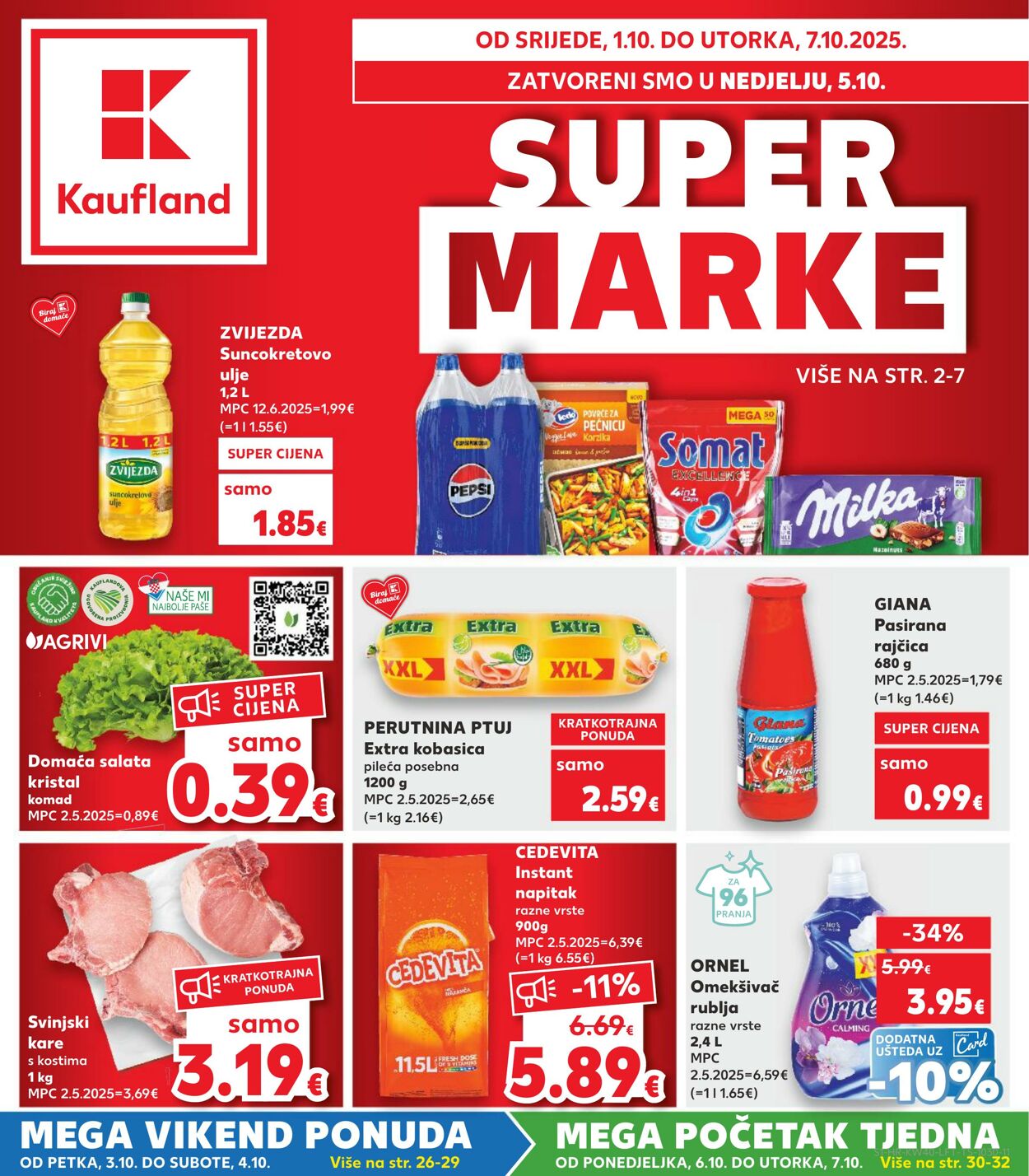 Katalog Kaufland 01.10.2025 - 07.10.2025