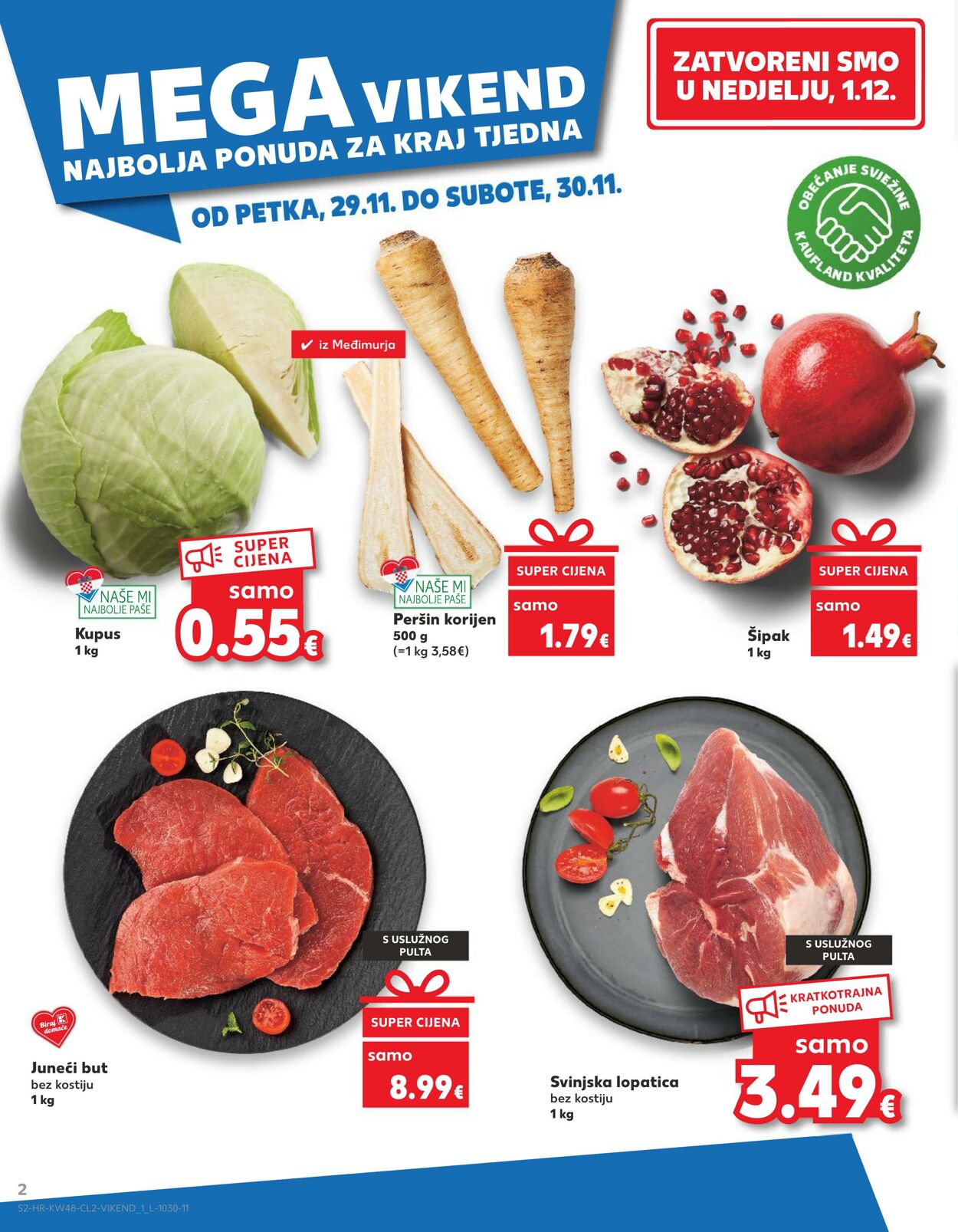 Katalog Kaufland 29.11.2024 - 03.12.2024