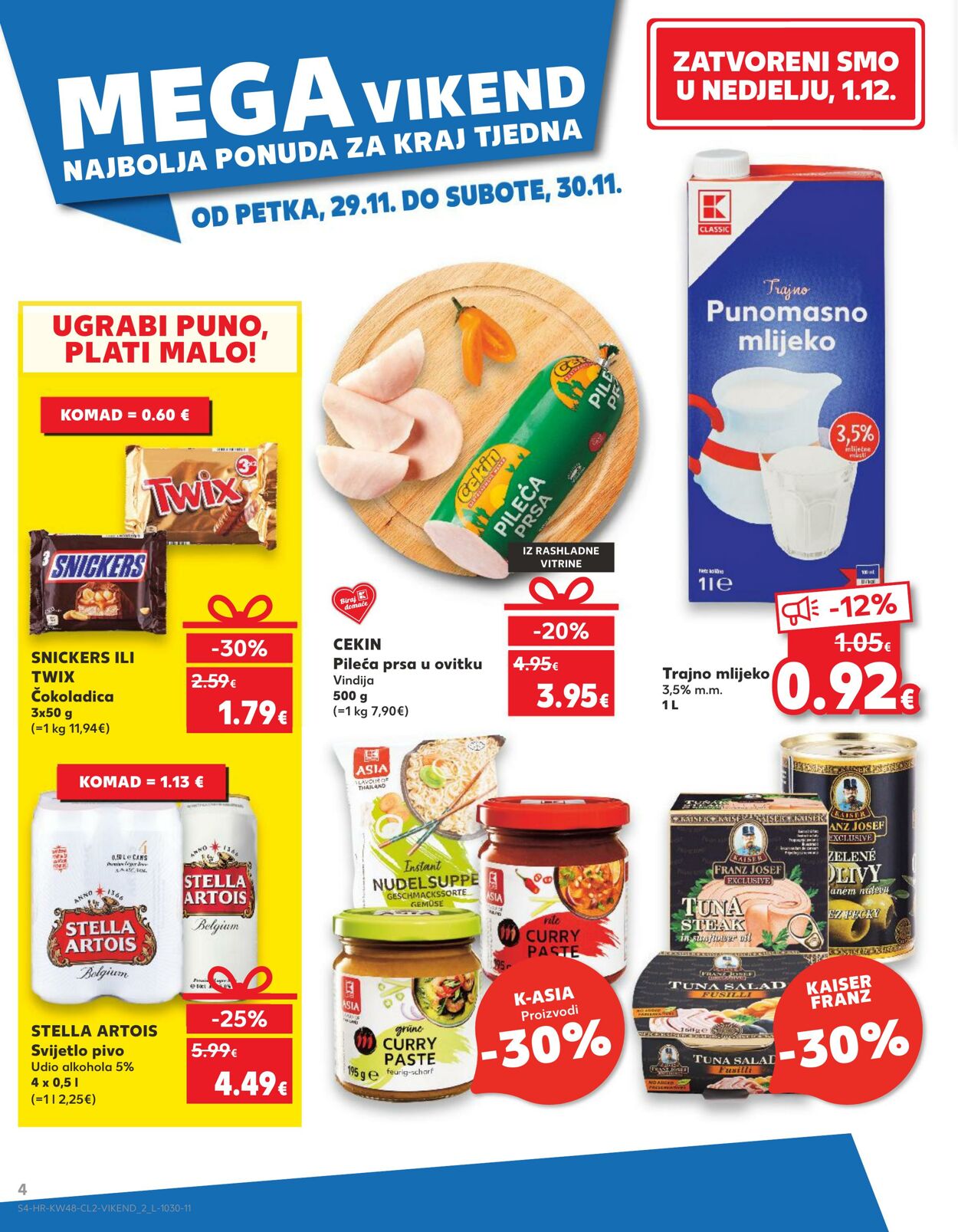 Katalog Kaufland 29.11.2024 - 03.12.2024